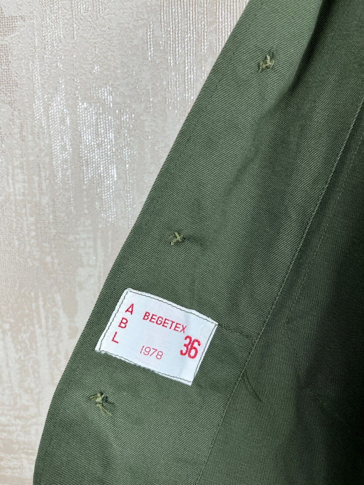 Other Vintage Begetex 1978 Military Officer's Long Sleeve Shirt Size US S / EU 44-46 / 1 - 13 Thumbnail