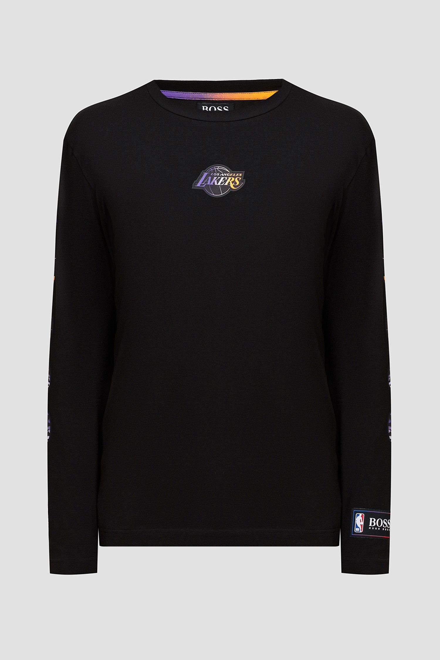 Hugo Boss Hugo Boss x Lakers Long Sleeve Tee L XL Size US XL / EU 56 / 4 - 2 Thumbnail