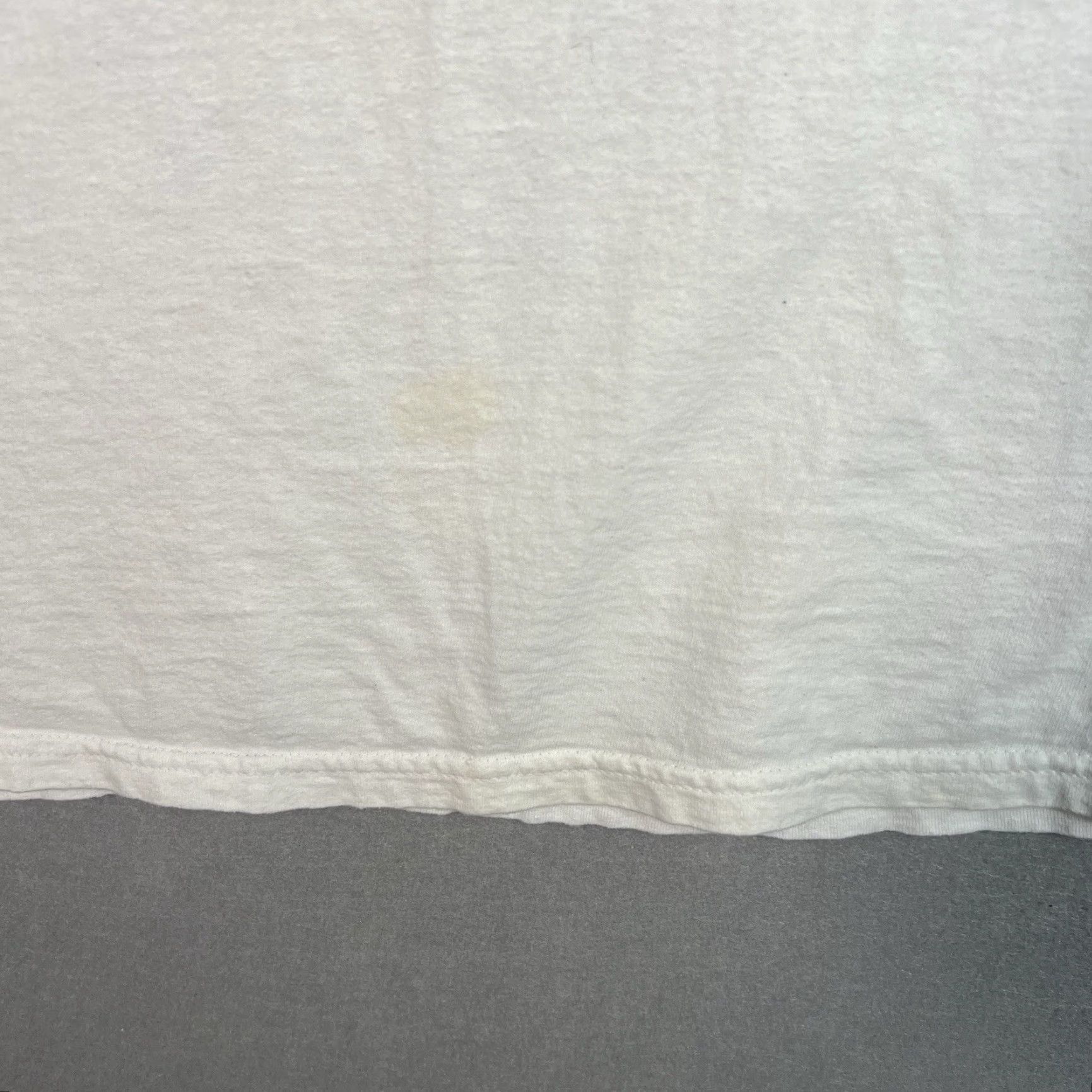Tultex VINTAGE Tultex Knit T Shirt Adult Mens Large White Shirt Mens L White 1990s Graphic Tee Cotton Sportswear/Beach Size US L / EU 52-54 / 3 - 5 Thumbnail