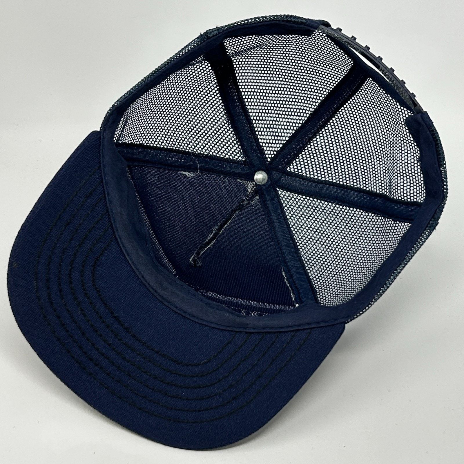 Vintage Vintage 80s Penn State Nittany Lions Trucker Hat Cap Blue Size ONE SIZE - 4 Thumbnail