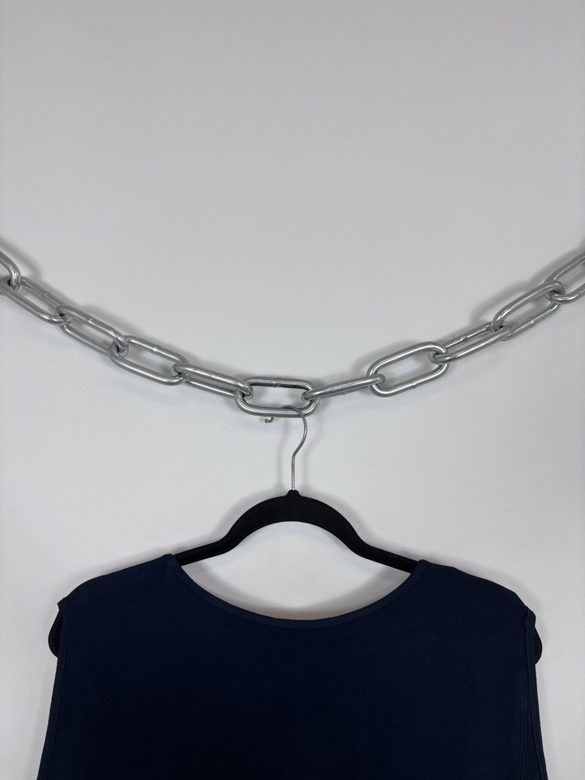 Davide Cenci Davide Cenci Vintage Women’s Navy Blue Tank Top Sleeveless Size L / US 10 / IT 46 - 11 Thumbnail