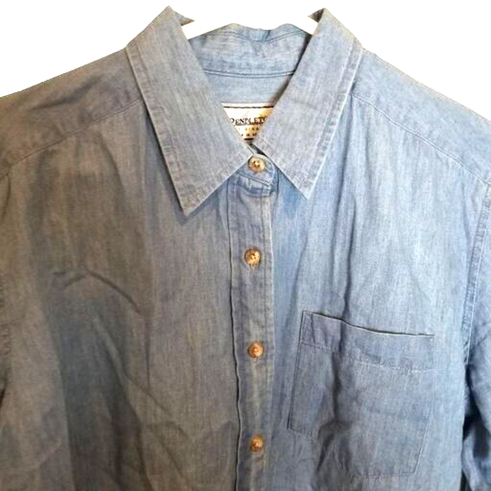 Pendleton Vintage Pendleton Womens Cotton Blouse Classic Preppy Size L Size L / US 10 / IT 46 - 2 Thumbnail