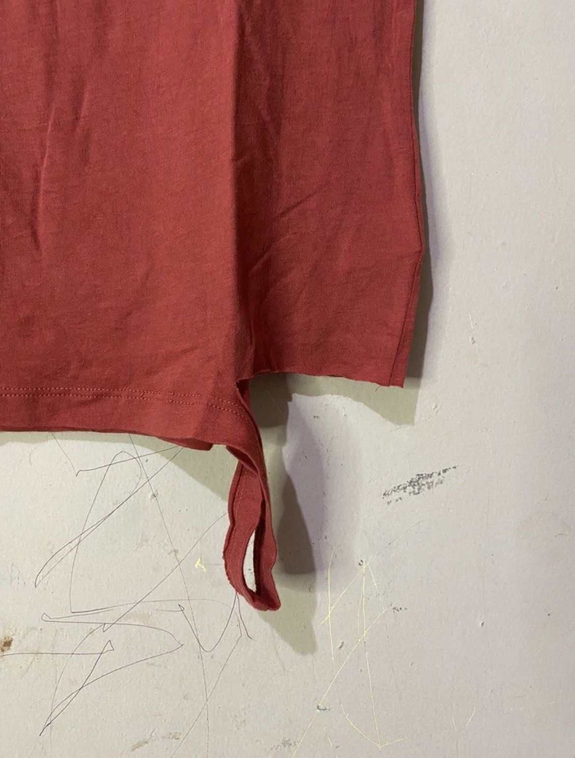 Helmut Lang Helmut Lang Distressed Style Tshirt Size S / US 4 / IT 40 - 4 Thumbnail