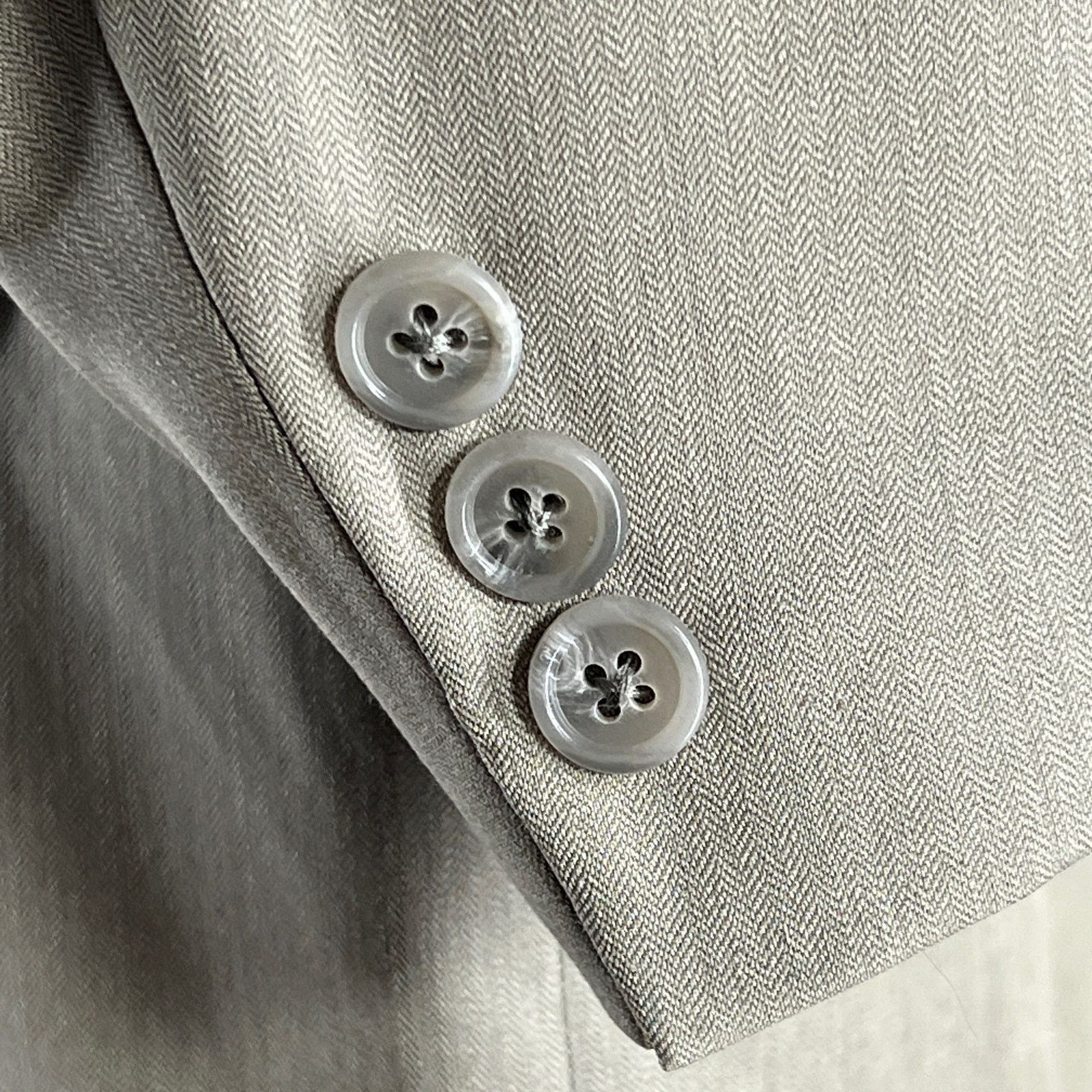 Corneliani Corneliani Made Italy Mens Light Gray Wool Blazer Jacket 40R Size US M / EU 48-50 / 2 - 7 Thumbnail