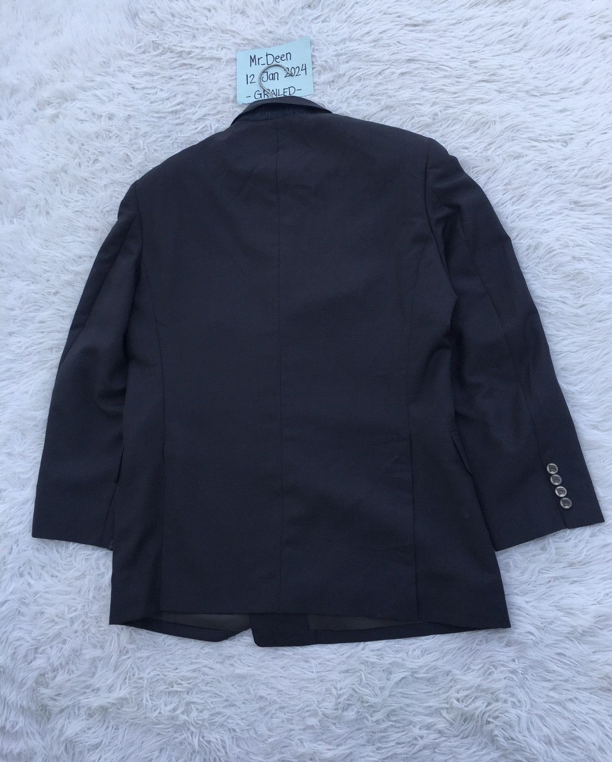 Burberry Rare Vintage Burberry Plain Blazer Size 36R - 18 Thumbnail