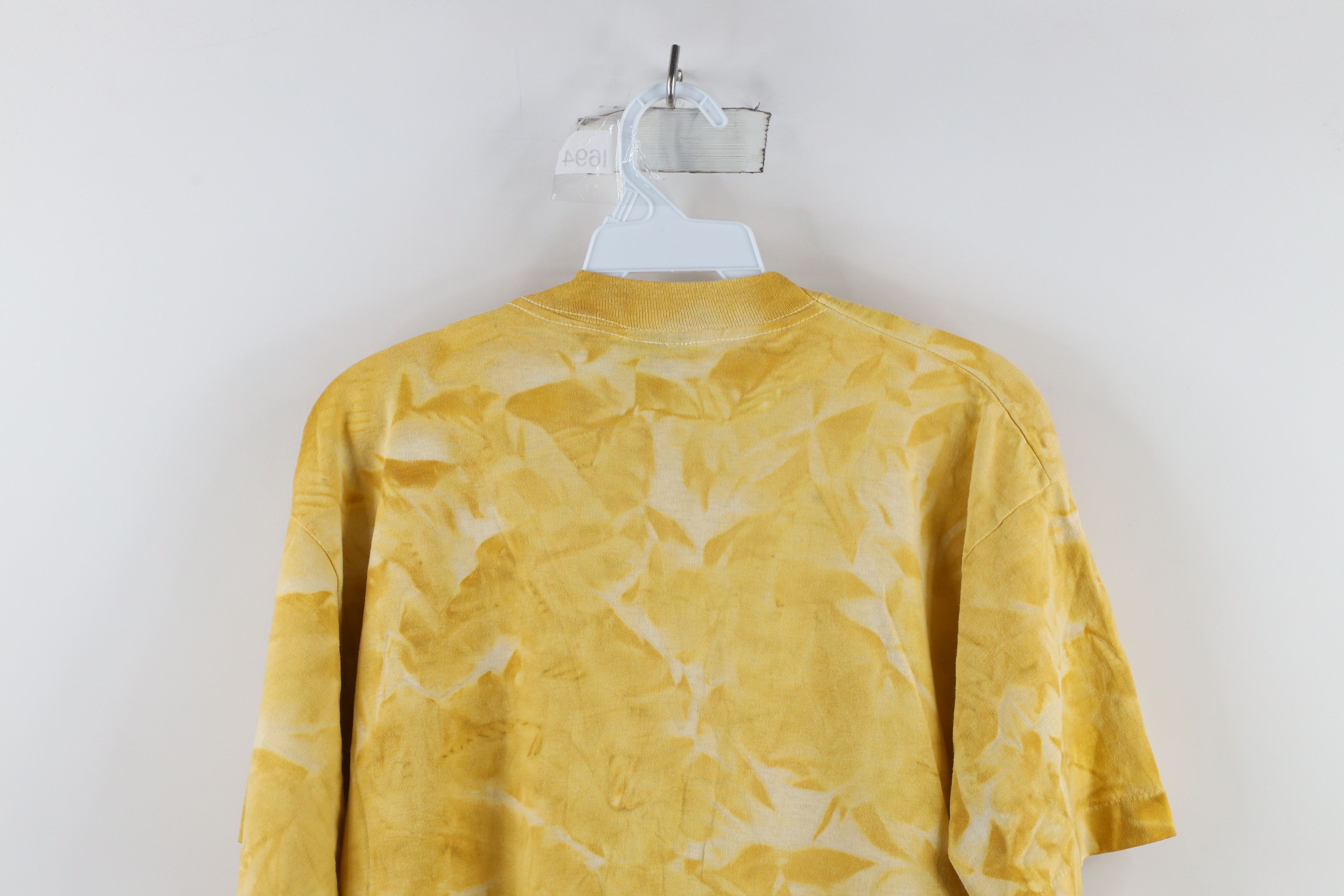 Vintage Vintage 90s Streetwear Mardi Gras Acid Wash T-Shirt Gold USA Size US XL / EU 56 / 4 - 12 Thumbnail