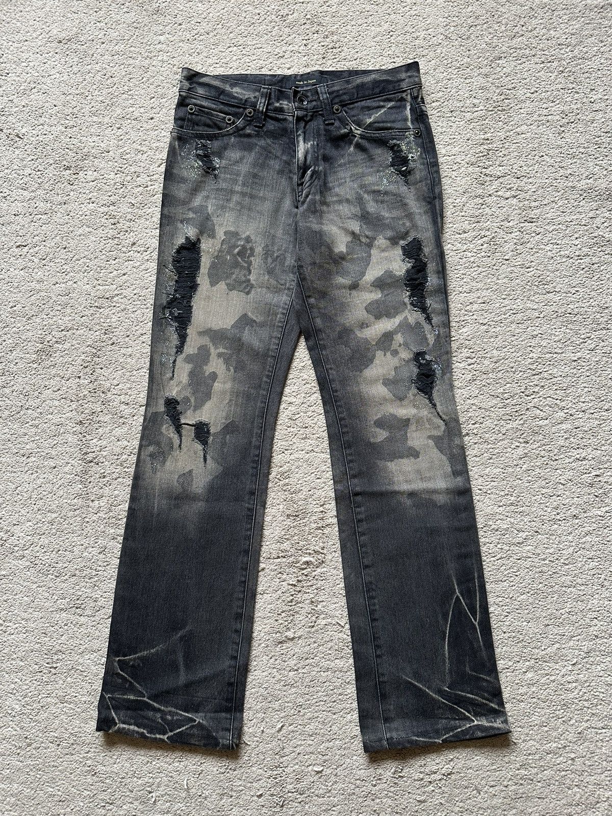 semanticdesign 1990s semanticdesign Mudwash with Clawmark Jeans Size US 30 / EU 46 - 2 Thumbnail