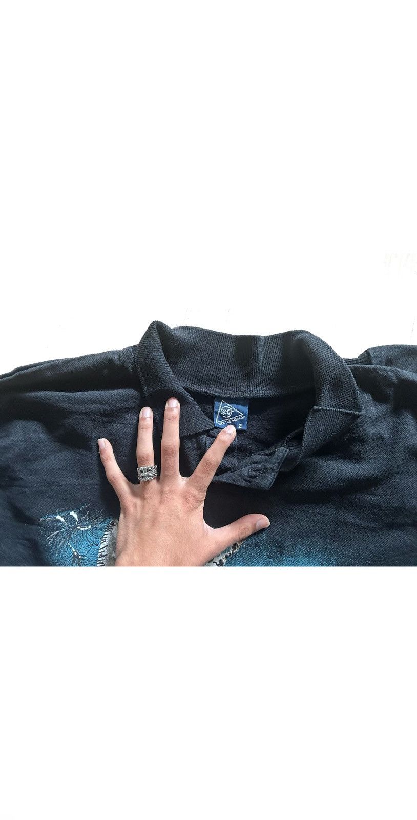 Wek vintage wek the world wolf long sleeve Size US M / EU 48-50 / 2 - 4 Thumbnail