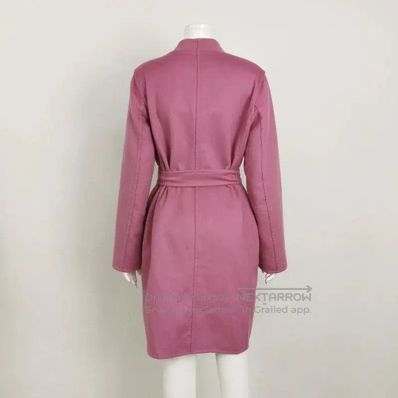 Max Mara MaxMara Pink Wool Blend Women's Coat . Size L / US 10 / IT 46 - 5 Thumbnail