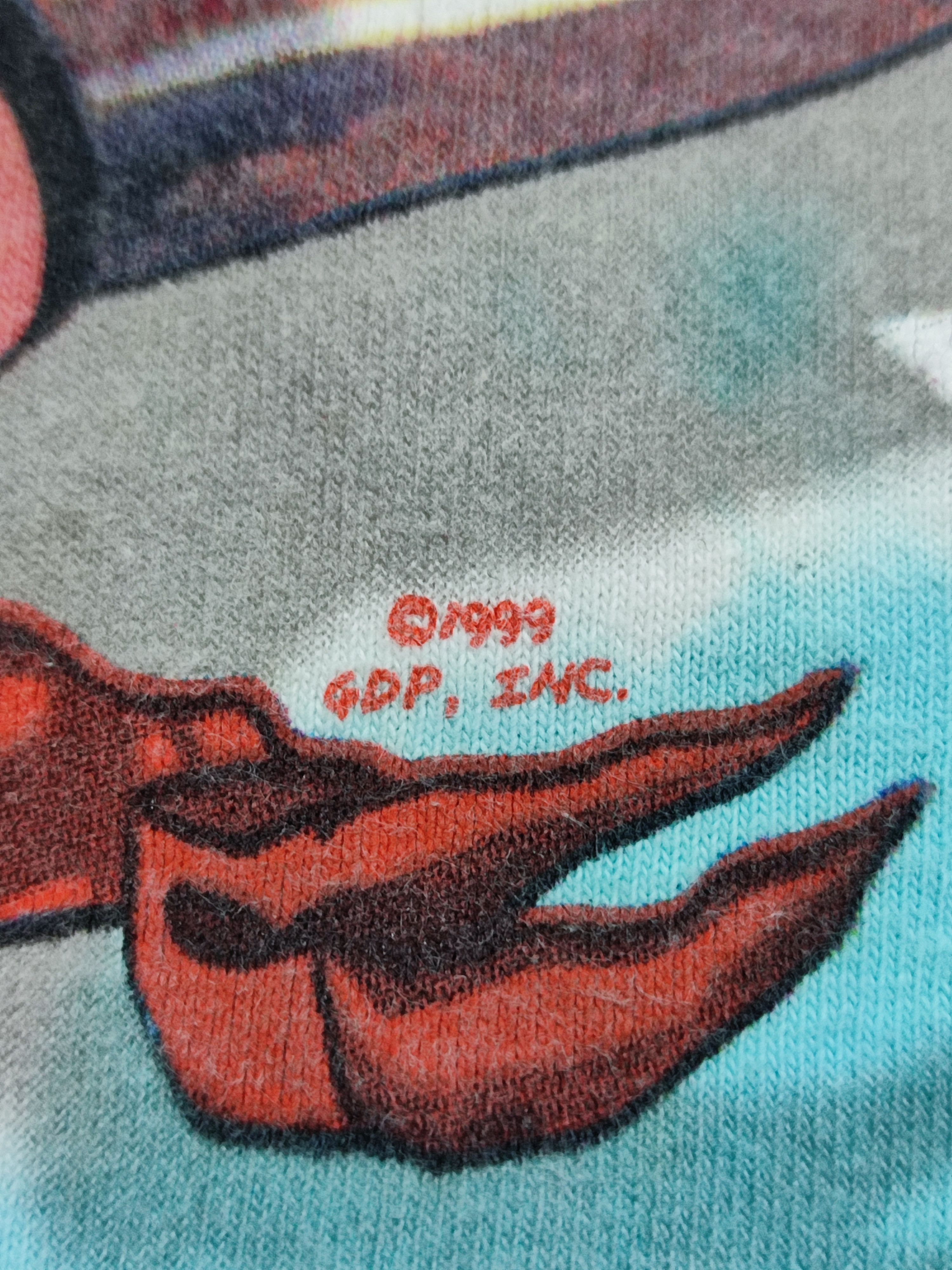 Grateful Dead × Liquid Blue True Vintage 1990s Grateful Dead Tie Dye Tee Size US L / EU 52-54 / 3 - 8 Thumbnail