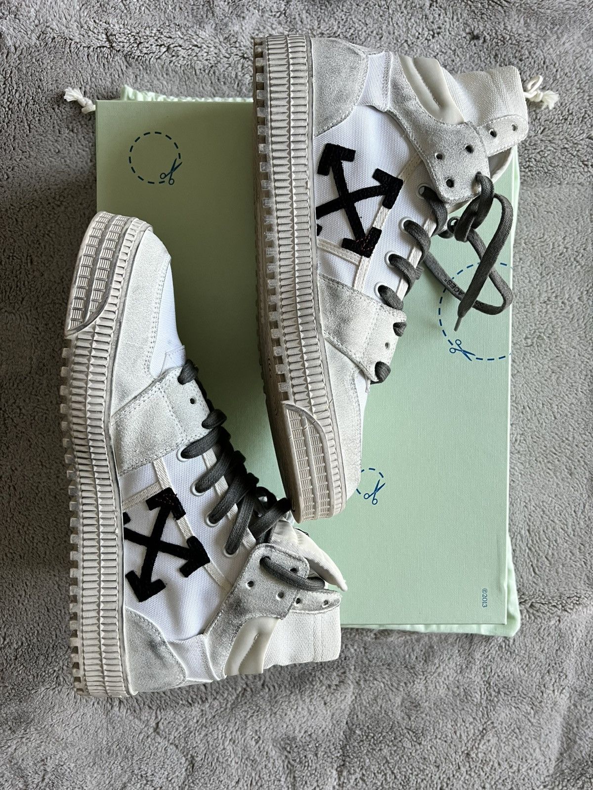 Off-White Off-White Off-Court 3.0 High-Top Sneaker Size US 9.5 / EU 42-43 - 9 Thumbnail