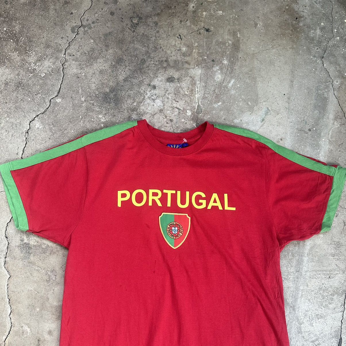 Nike × Vintage NIKE PORTUGAL 🇵🇹 VINTAGE 00S T-SHIRT BIG SWOOSH LOGO Y2K TEE Size US L / EU 52-54 / 3 - 3 Thumbnail