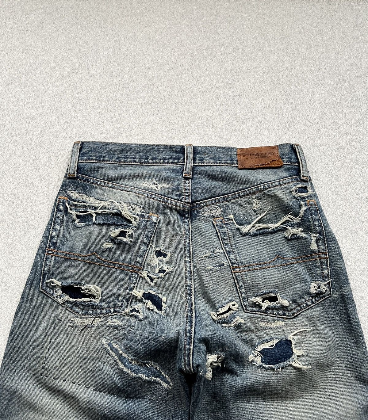 Denim & Supply Ralph Lauren Denim & Supply Ralph Lauren Distressed High Rise Boyfriend Size 27" / US 4 / IT 40 - 8 Thumbnail