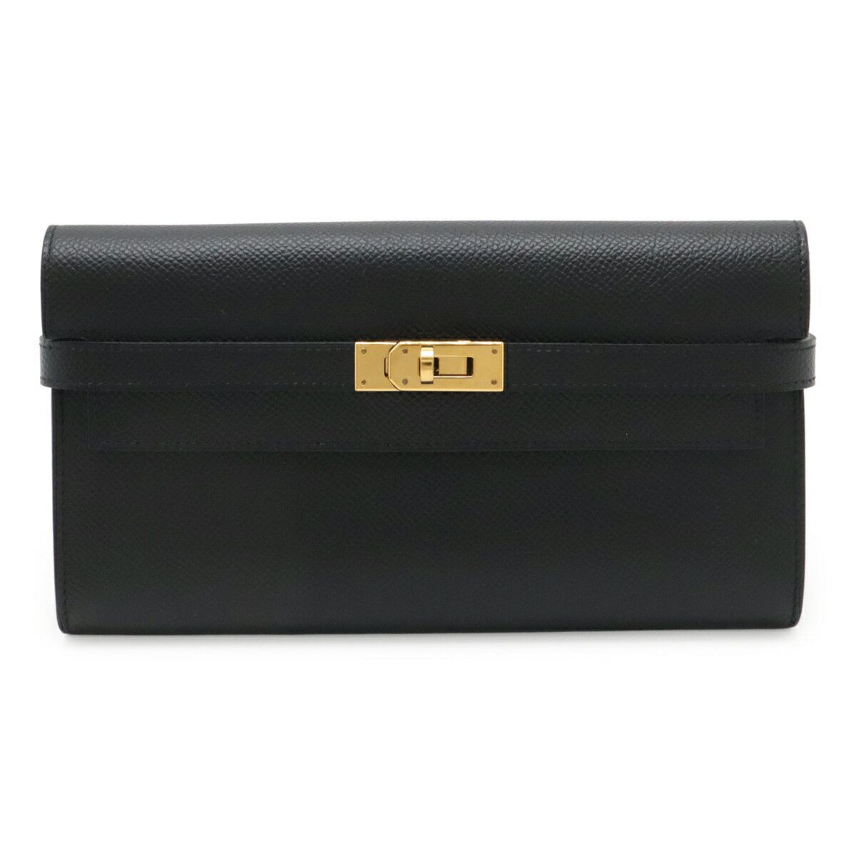 Hermes Hermes Hermes Kelly Wallet Long Leather Wallet Leather Long Wallet D DUTY FREE for USA Size ONE SIZE - 1 Thumbnail