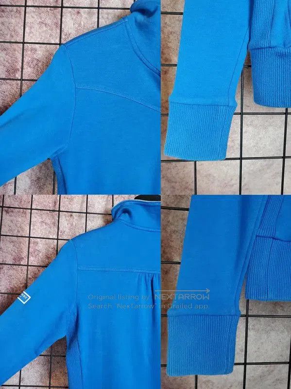 Burberry Burberry Blue Cotton Blend Pullover Sweatshirt. Size S / US 4 / IT 40 - 6 Thumbnail