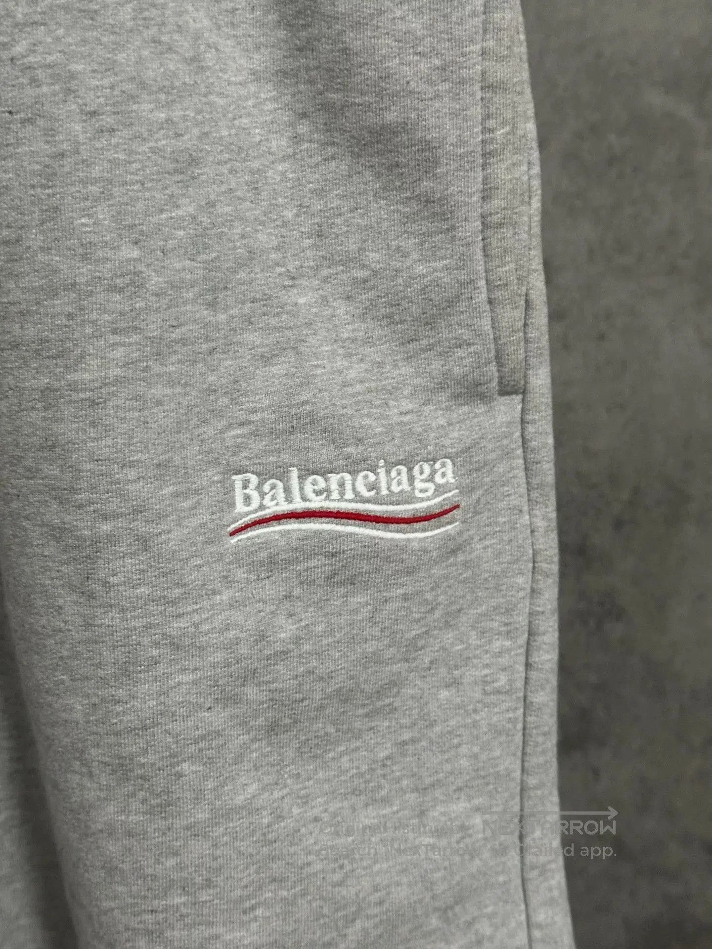 Balenciaga Balenciaga Embroidered Gray Shorts Size S. Size US 27 - 2 Thumbnail