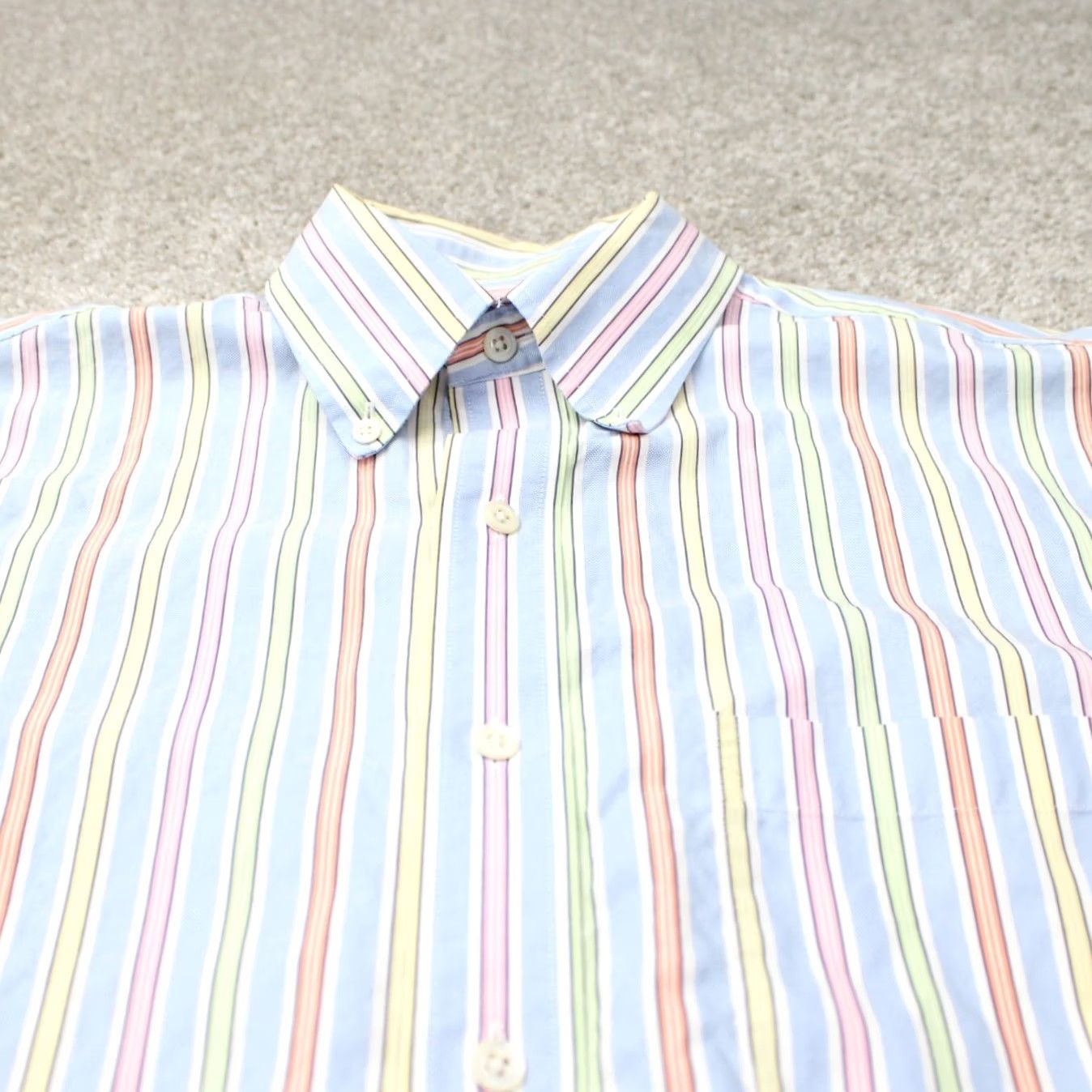 Brooks Brothers Brooks Brothers Country Club Shirt Mens Medium Regular Blue/Cotton Egyptian Cotton L/S Button-Up" Size US M / EU 48-50 / 2 - 5 Thumbnail