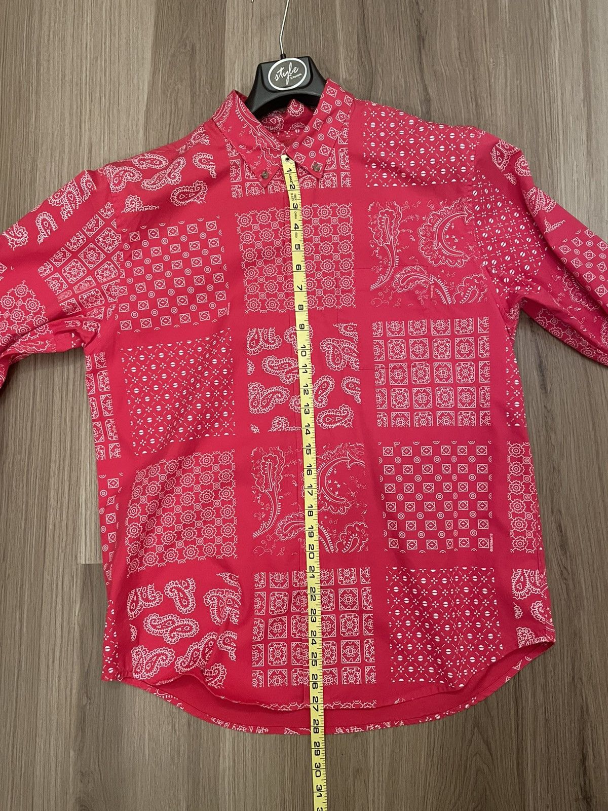 Supreme Paisley Grid Supreme Shirt Size US L / EU 52-54 / 3 - 3 Thumbnail