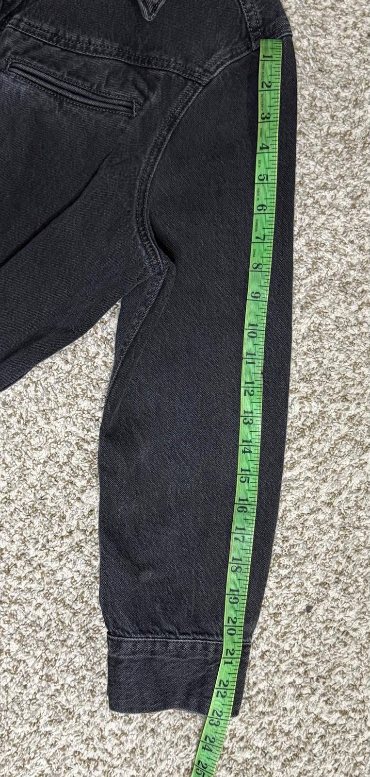 Levi's Levi's Rinoa Wide-Leg Jumpsuit - Black Denim - Size Large Size 34" / US 12 / IT 48 - 4 Thumbnail
