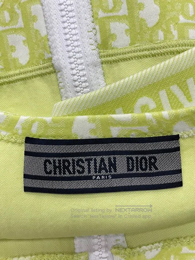 Dior Dior Green Old Flower Letter Vest Size S / US 4 / IT 40 - 4 Thumbnail