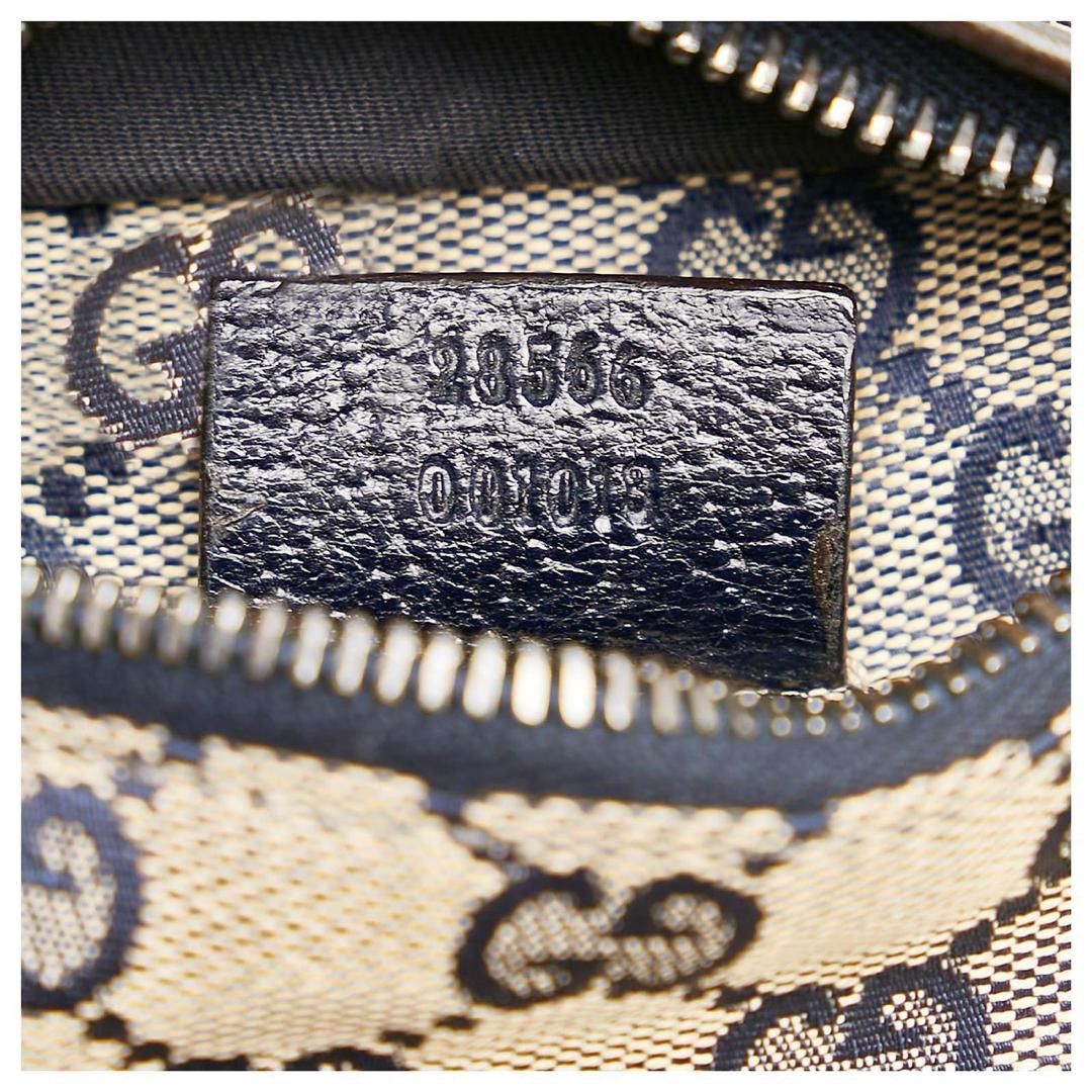 Gucci Authentic GUCCI BLUE GG Canvas lined pocket Belt bag Size ONE SIZE - 19 Thumbnail