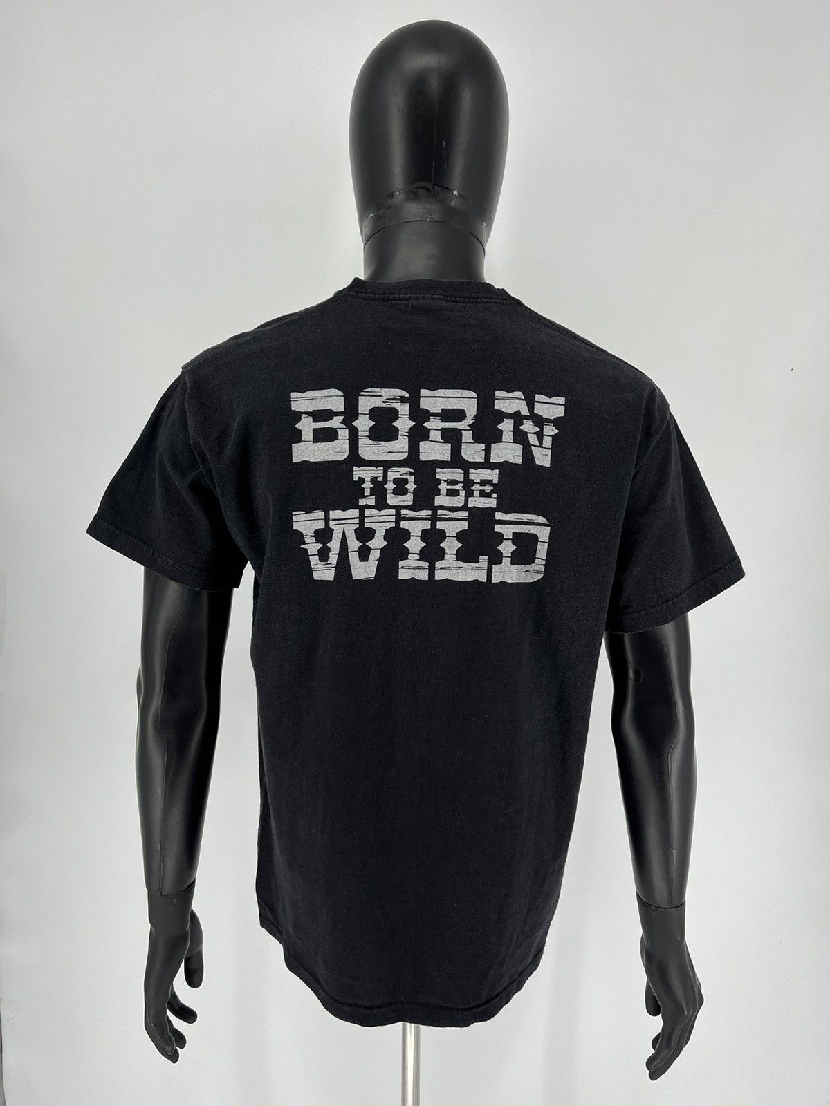 Other Vintage 90s Wolf Face Boxy Fit Tee Streetwear Style Size US L / EU 52-54 / 3 - 7 Thumbnail