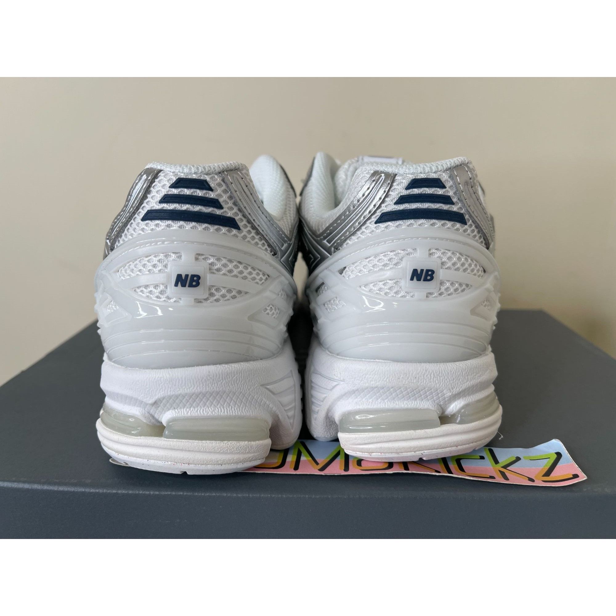 New Balance New Balance 1906R White Navy Metallic Mens 14us Size US 14 / EU 47 - 5 Thumbnail