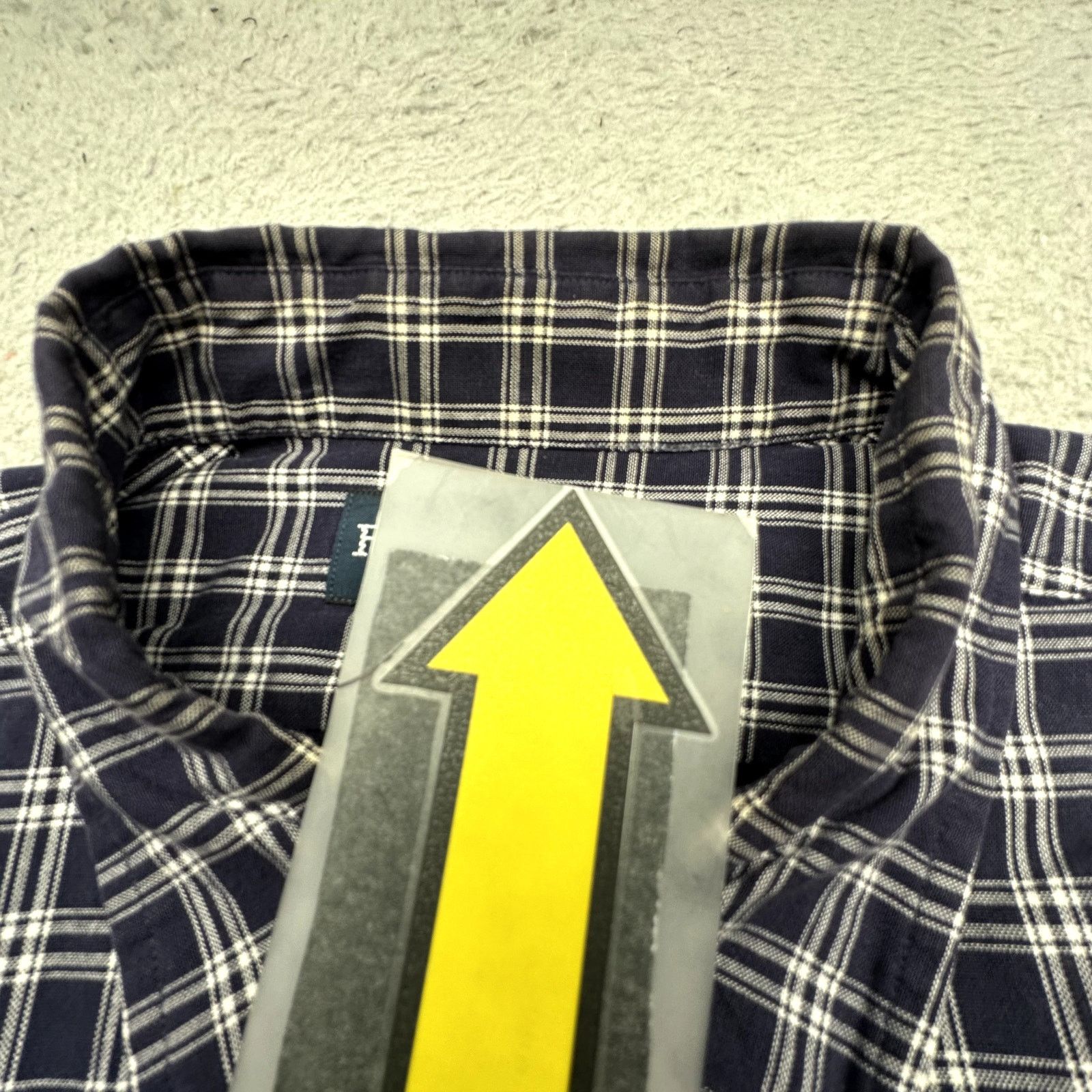 Ralph Lauren Ralph Lauren Moore Plaid Button Down Shirt Men XL Navy White Size US XL / EU 56 / 4 - 9 Thumbnail