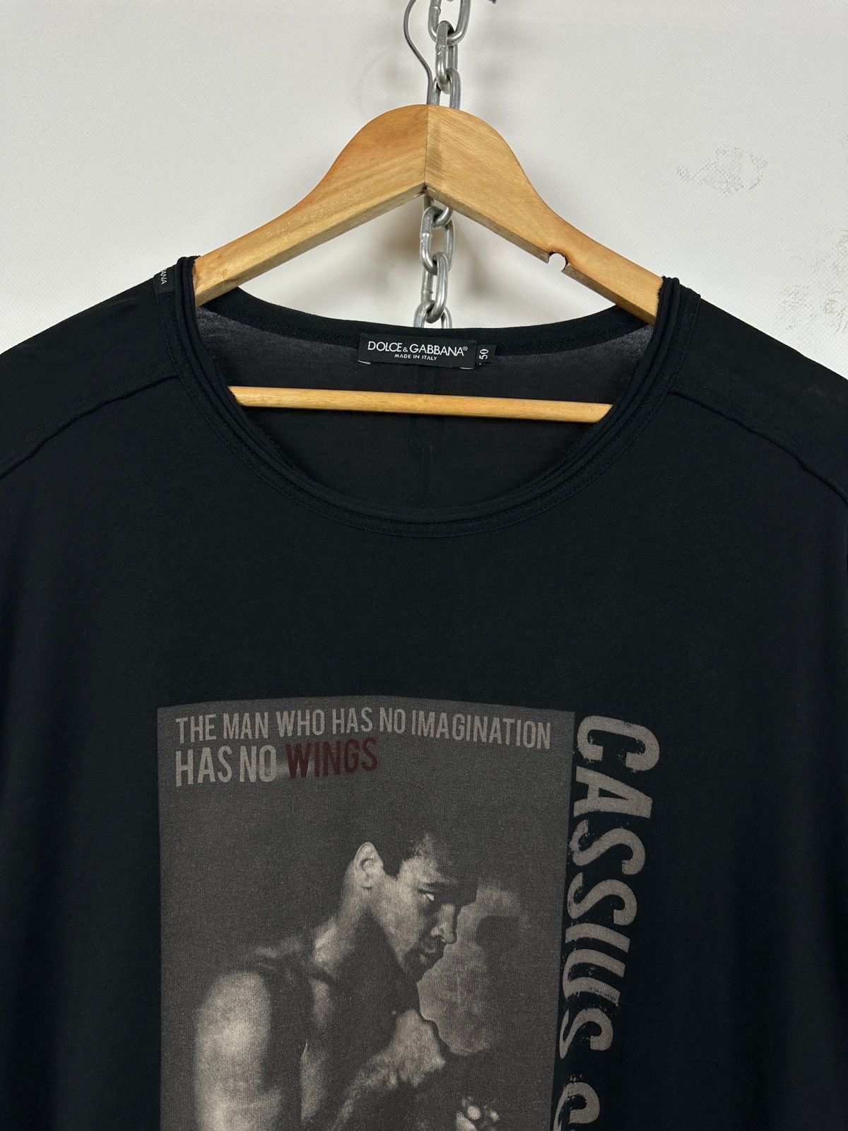 Dolce & Gabbana Dolce & Gabbana Muhammad Ali Cassius Clay T-Shirt Size US L / EU 52-54 / 3 - 5 Thumbnail