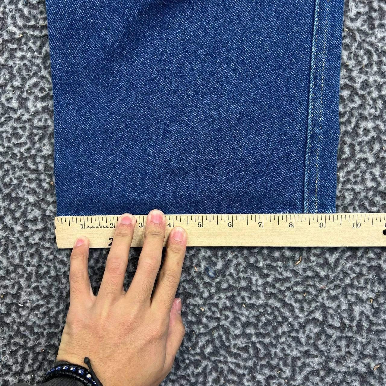 Lee Vintage Lee Jeans Men 48x34 Denim Pants Straight Pocket Size US 34 / EU 50 - 4 Thumbnail