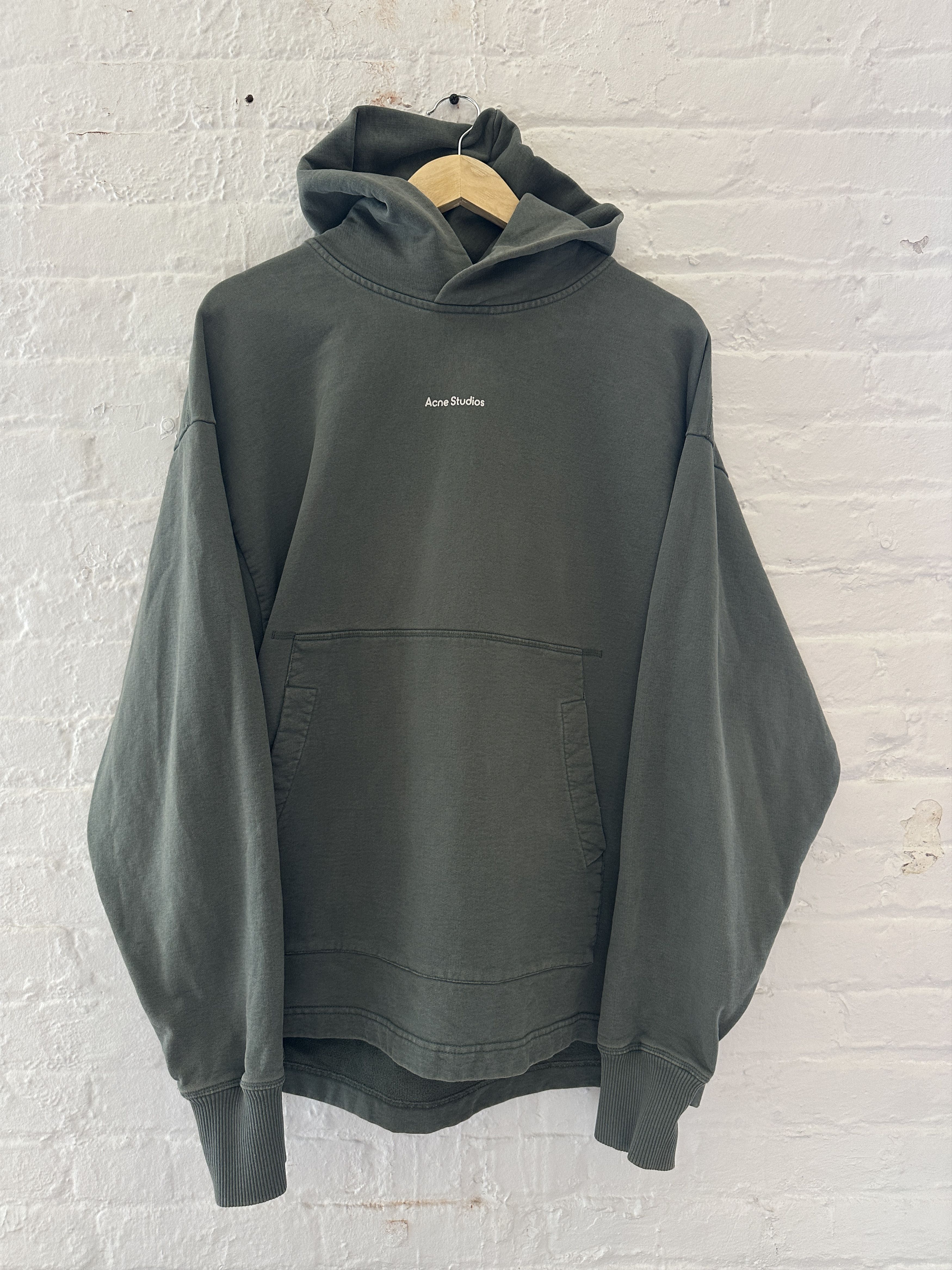 Acne Studios Beta Flock PAW14 M グレー Acne Studios Acne Studios Beta Flock Paw14 Oversized Men