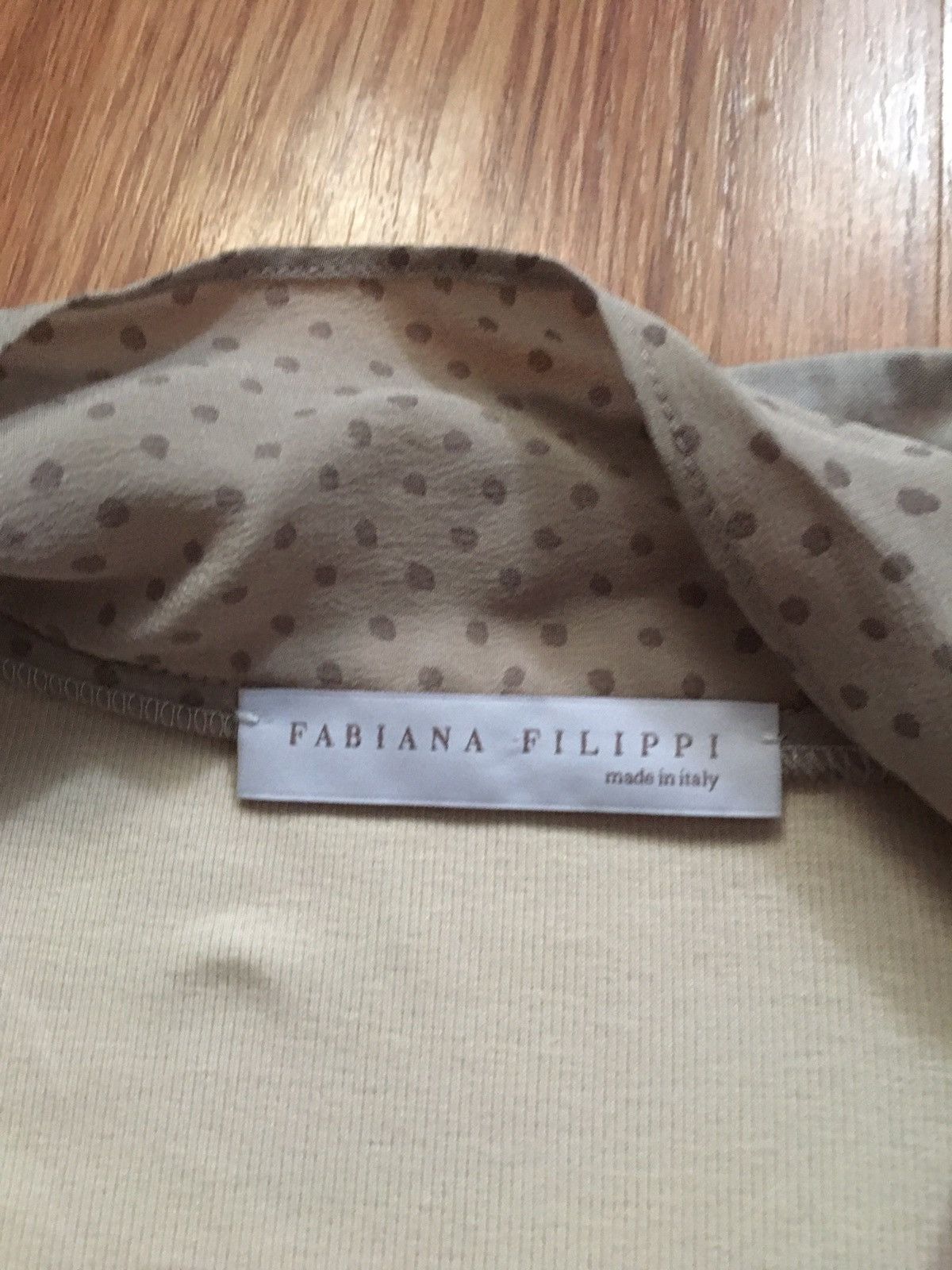 Fabiana Filippi Fabiana Filippi Cotton Silk Designer Blouse Size L EU40 Size L / US 10 / IT 46 - 9 Thumbnail
