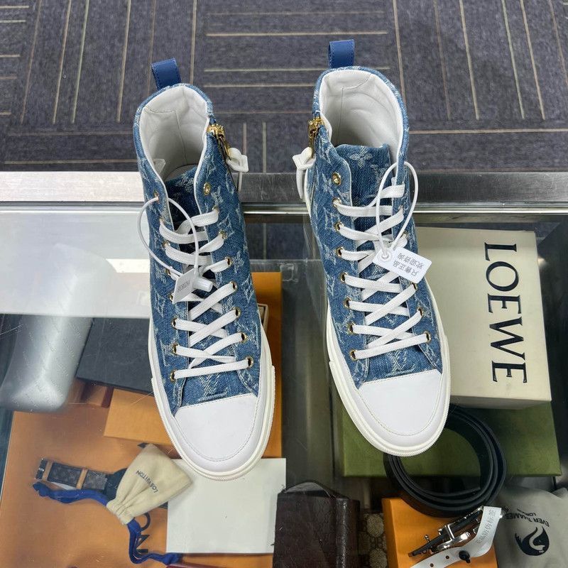 Louis Vuitton Louis Vuitton Stellar Casual Sneakers in Blue - Size US 7.5 / EU 40-41 - 2 Thumbnail