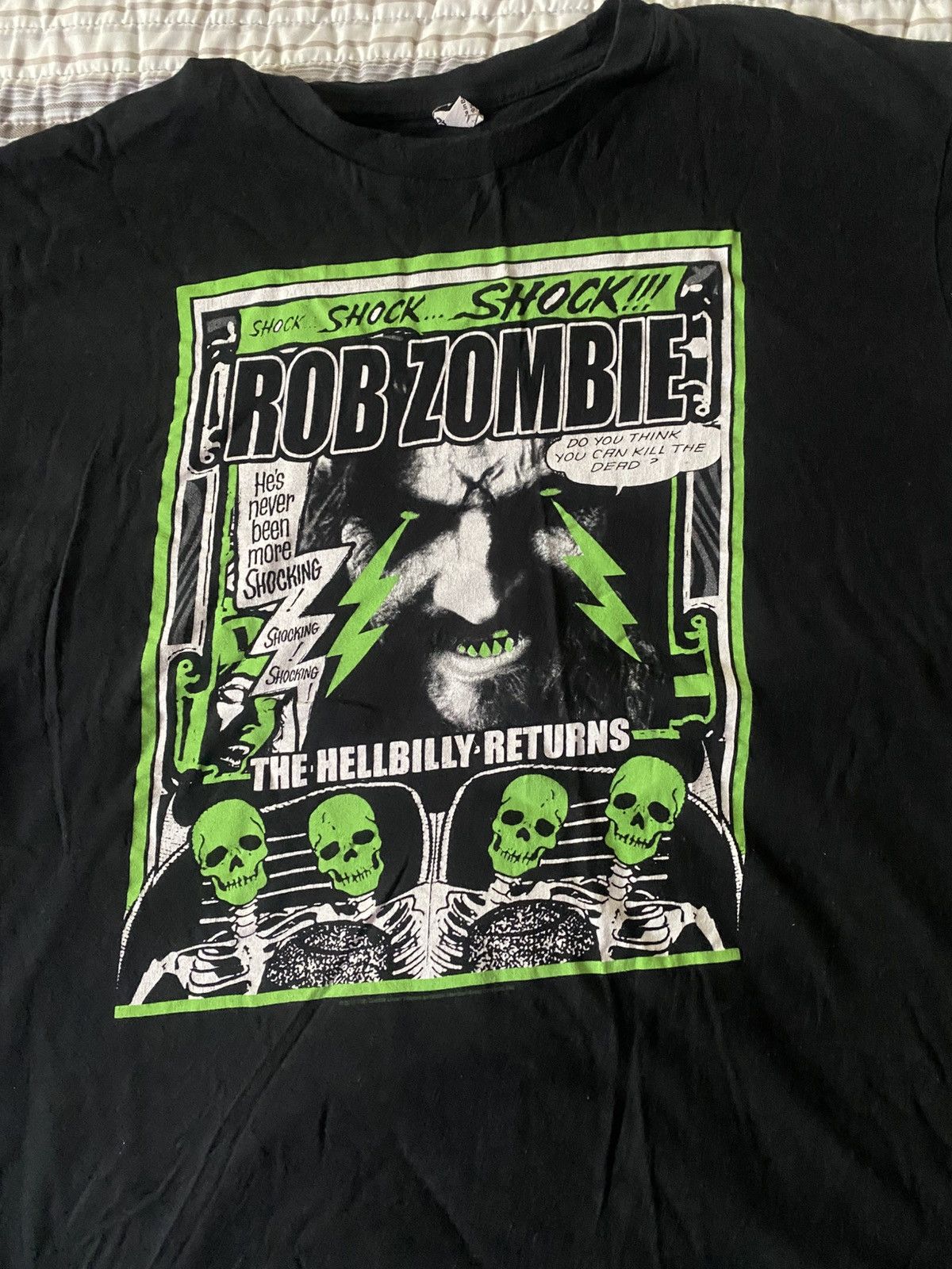 Other Vintage Rob Zombie Tee XL Size US XL / EU 56 / 4 - 2 Thumbnail
