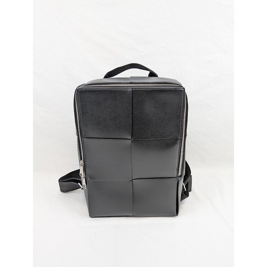 Bottega Veneta o1rshd1 Size: OS / Urban Leather Backpack in Black/Silver Size ONE SIZE - 13 Thumbnail