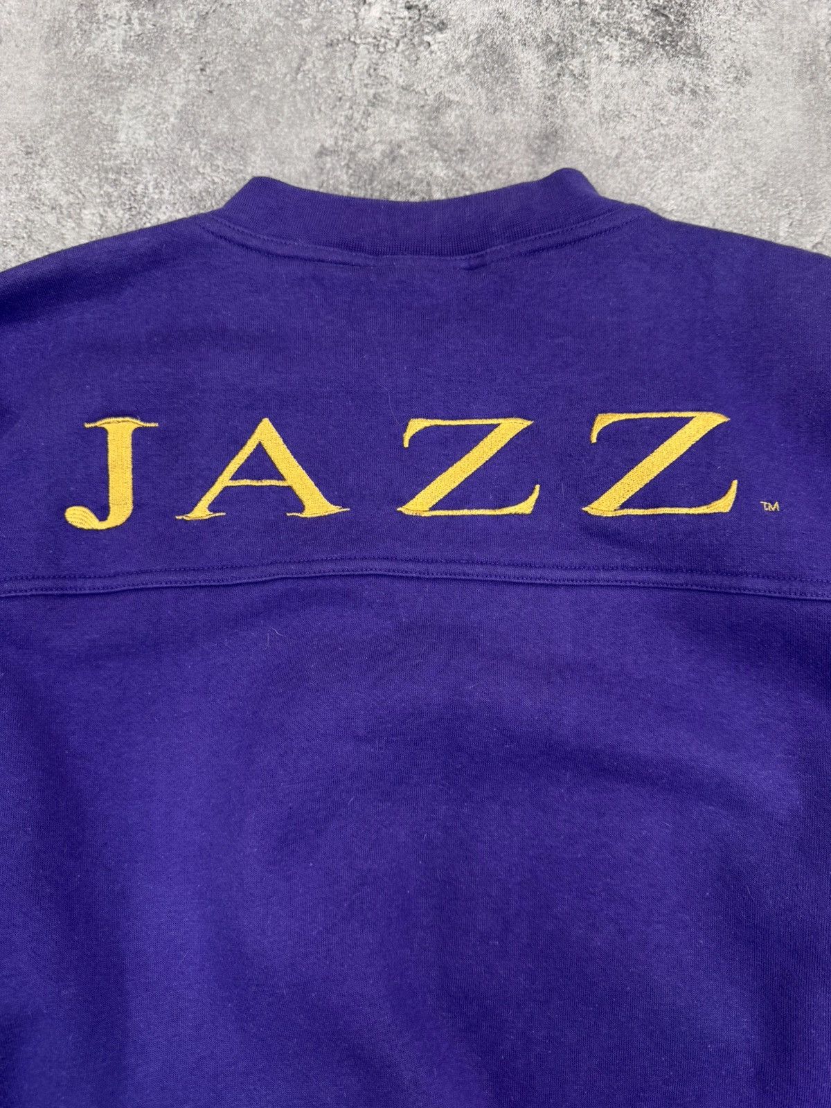 Lee Lee Sport Men Vintage Utah Jazz Crewneck Sweatshirt Purple Size US M / EU 48-50 / 2 - 9 Thumbnail