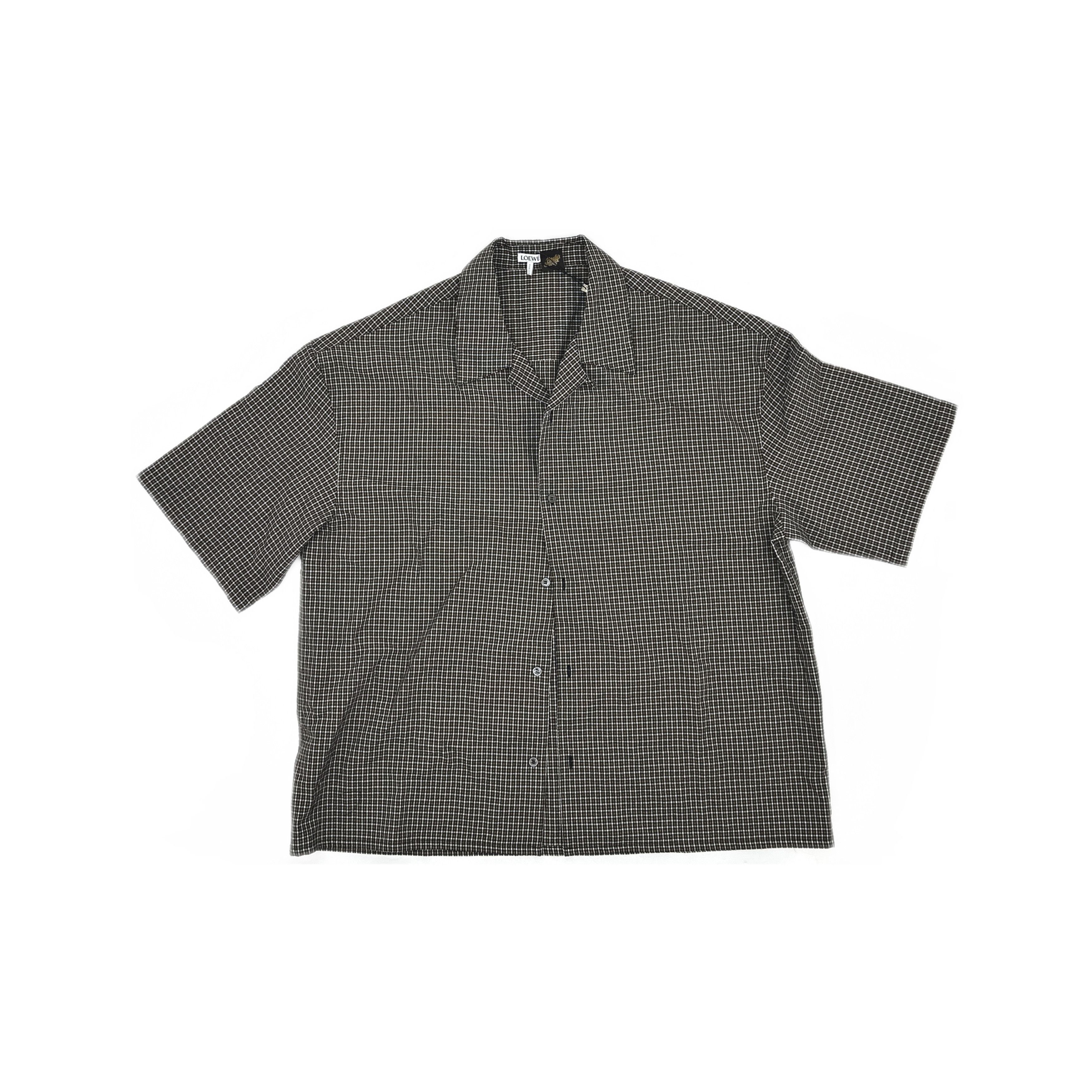 Loewe Loewe Paula's Ibiza Check Short Sleeve Shirt Size M Size US M / EU 48-50 / 2 - 1 Thumbnail