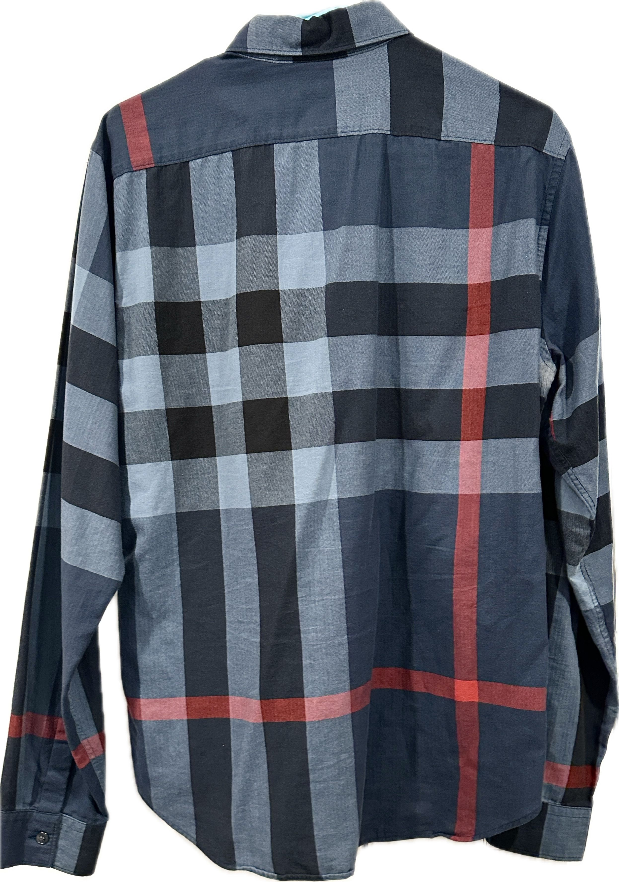 Burberry Burberry Plaid Button Up Size US M / EU 48-50 / 2 - 2 Thumbnail