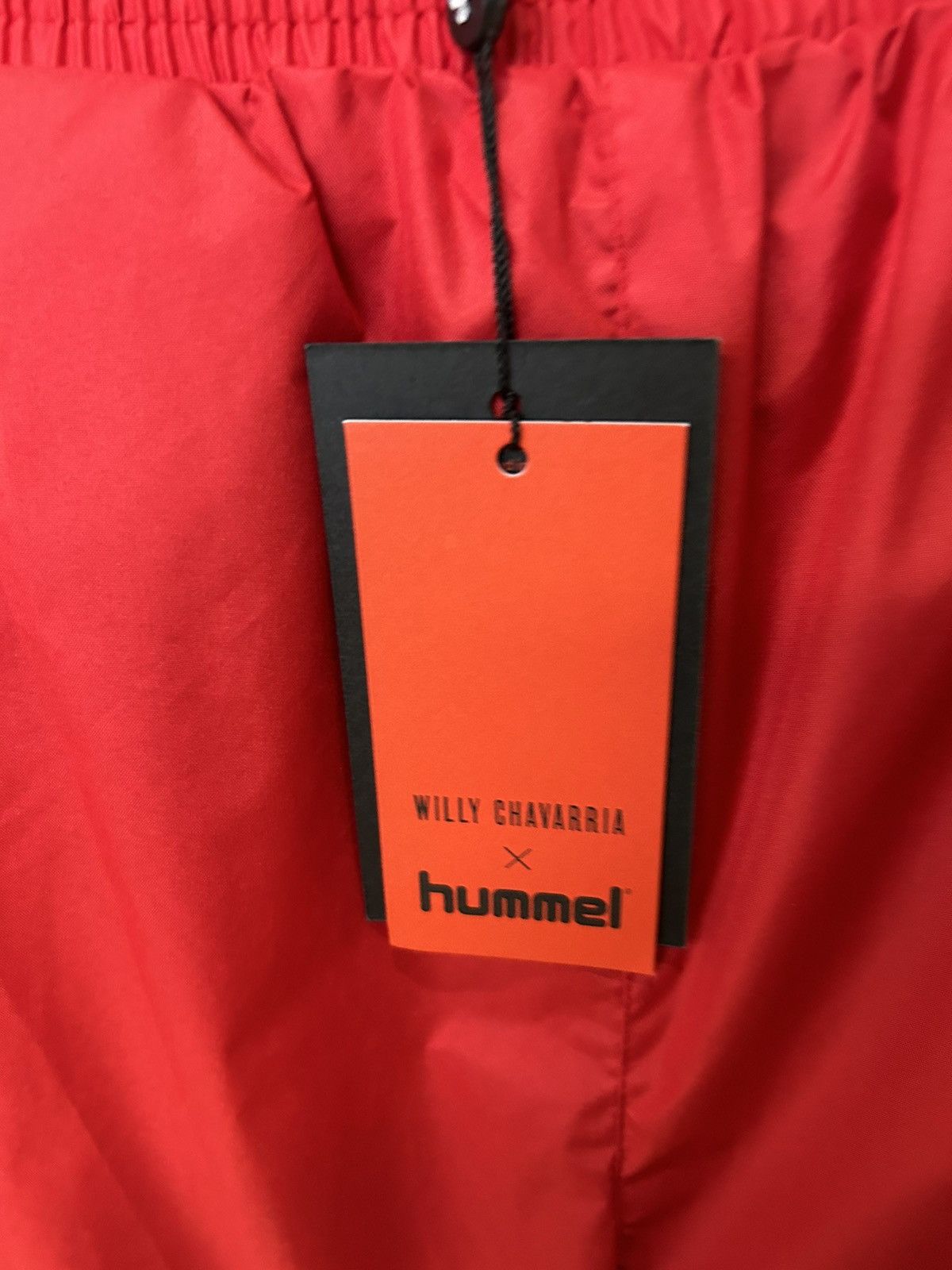 Hummel × Willy Chavarria Hummel x Willy Chavarria Oversize shorts Red 2019 blokecore Size US 28 / EU 44 - 2 Thumbnail