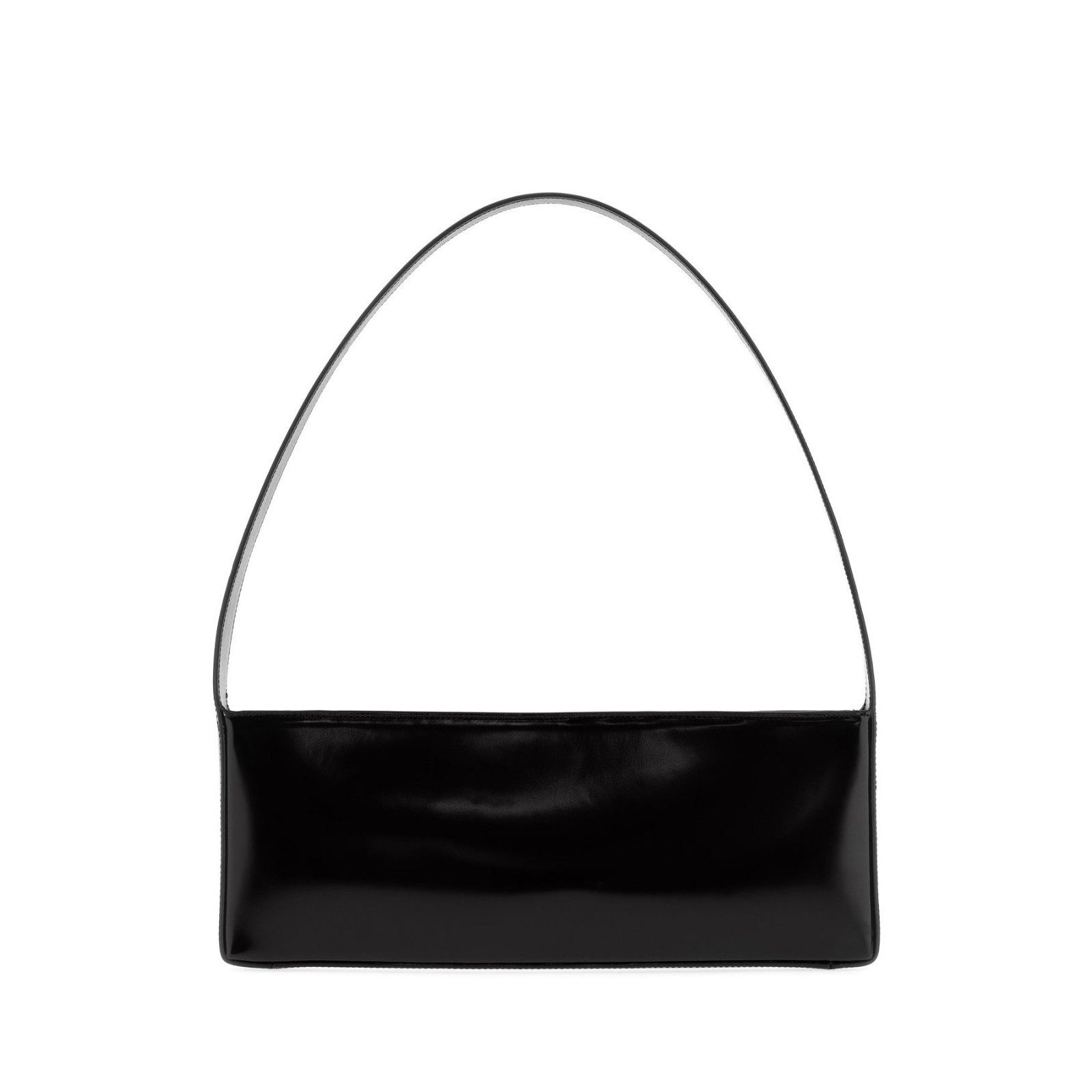 Jil Sander JIL SANDER Black Monolith East West Shoulder Bag New & Authe Size ONE SIZE - 3 Thumbnail