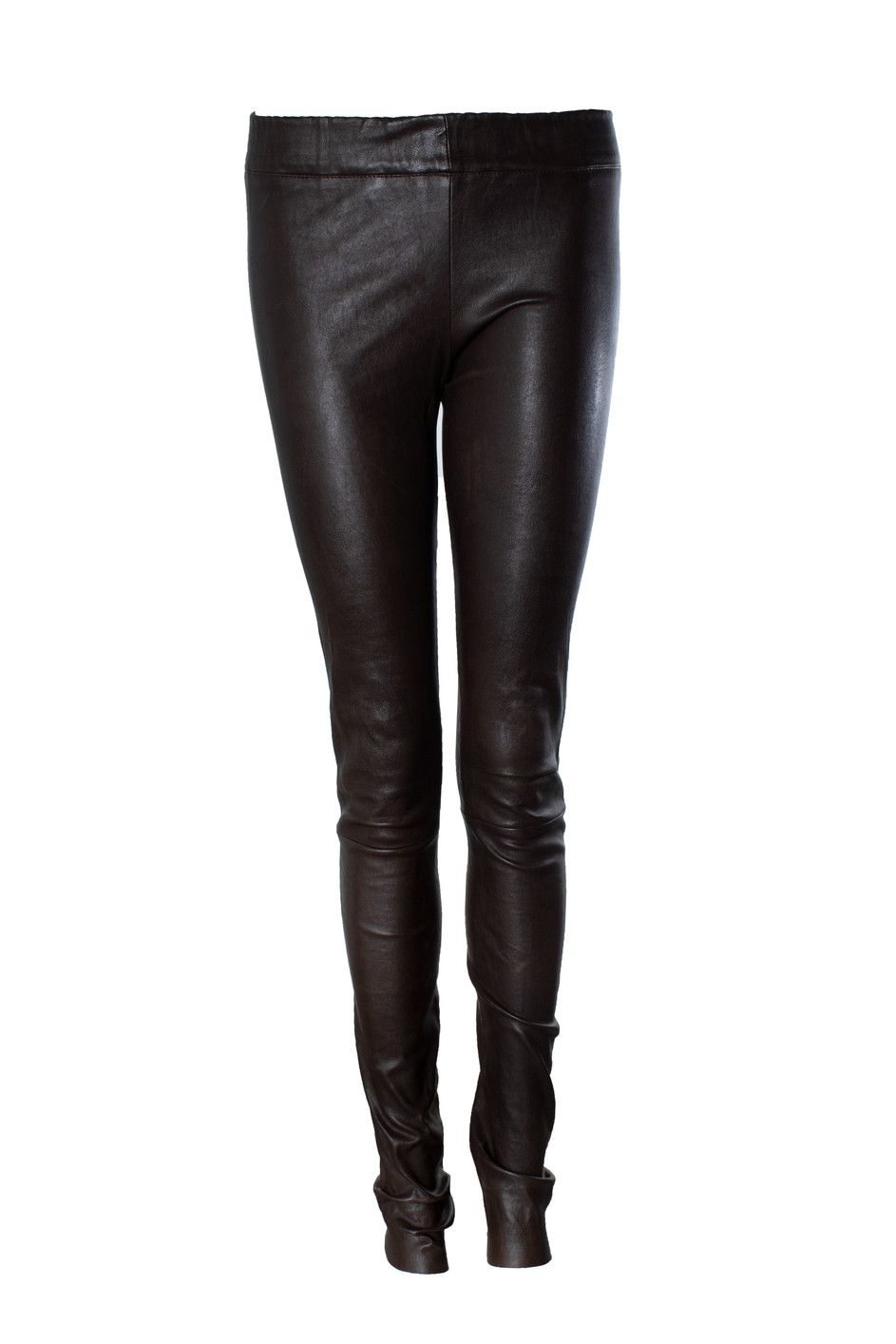 Other Sylvie Schimmel, dark brown suede leggings Size 27" / US 4 / IT 40 - 1 Thumbnail