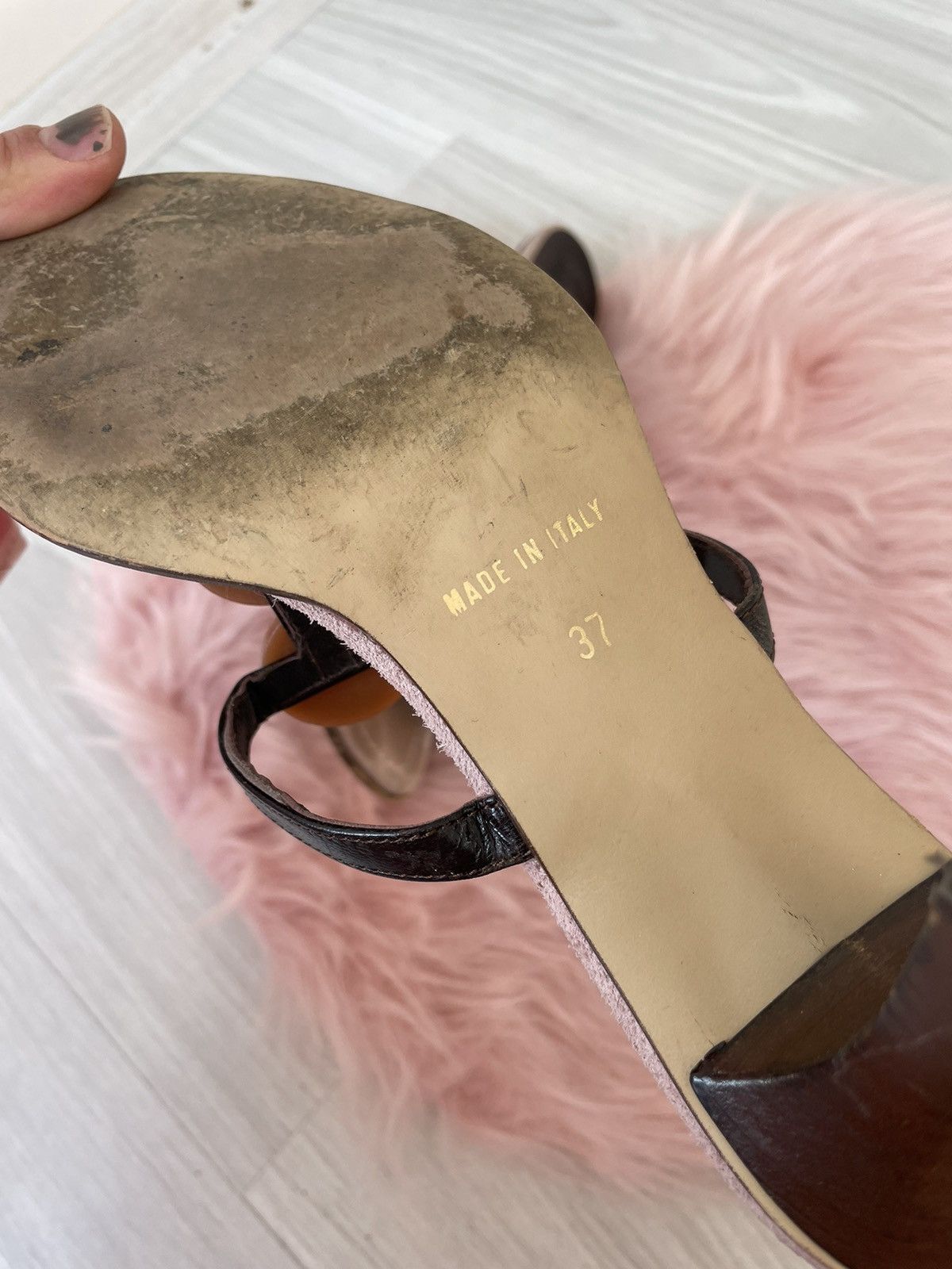 Vintage Morena Gabbriell mules Size US 6.5 / IT 36.5 - 8 Thumbnail