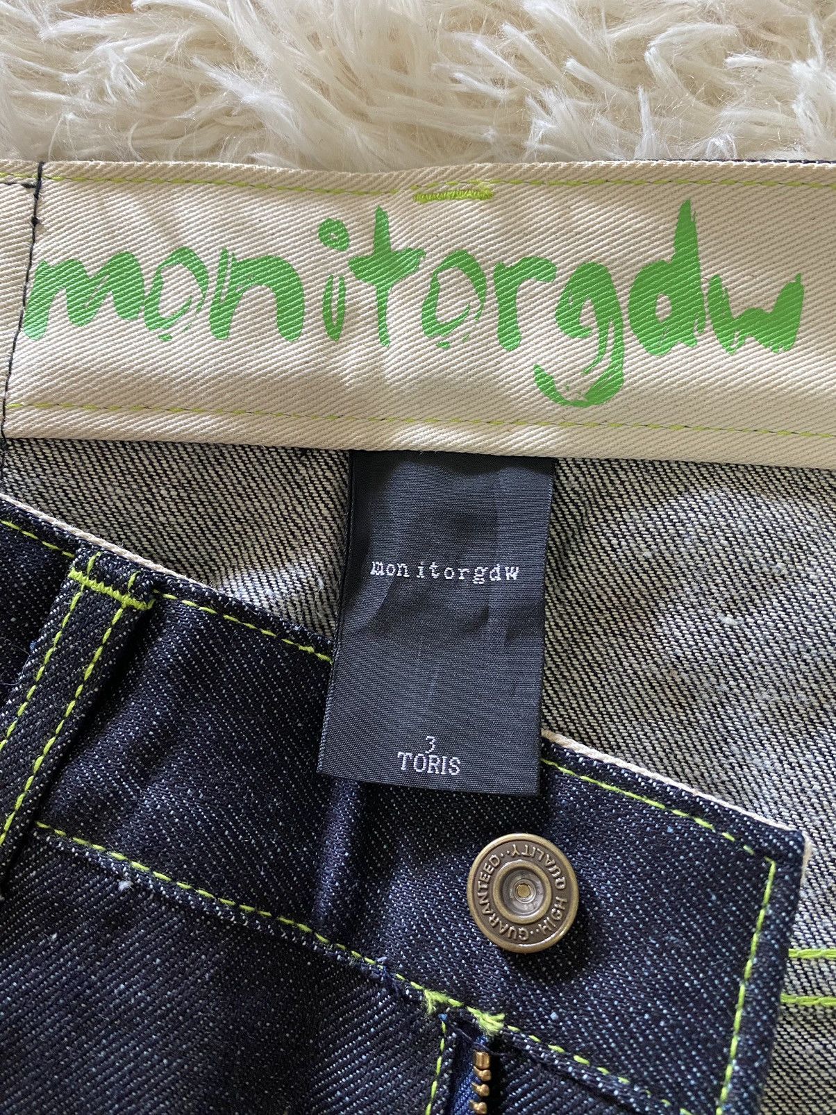 Momotaro Jeans Monitor GDW Streetwear Like Momotaro Size US 35 - 19 Thumbnail