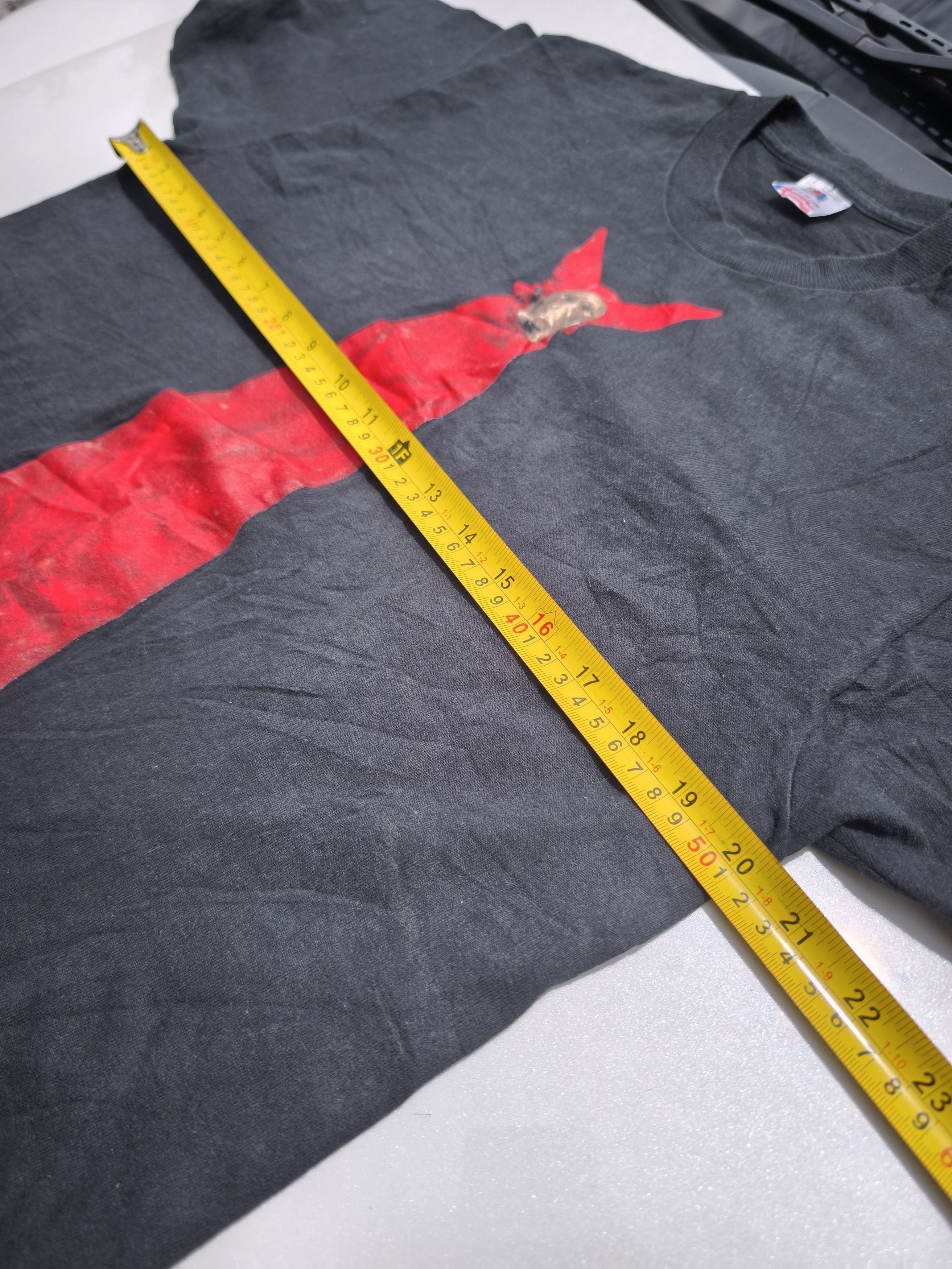 Fruit Of The Loom Ultra Rare!! Vintage Devil Dog 90s T-shirt Size US L / EU 52-54 / 3 - 6 Thumbnail