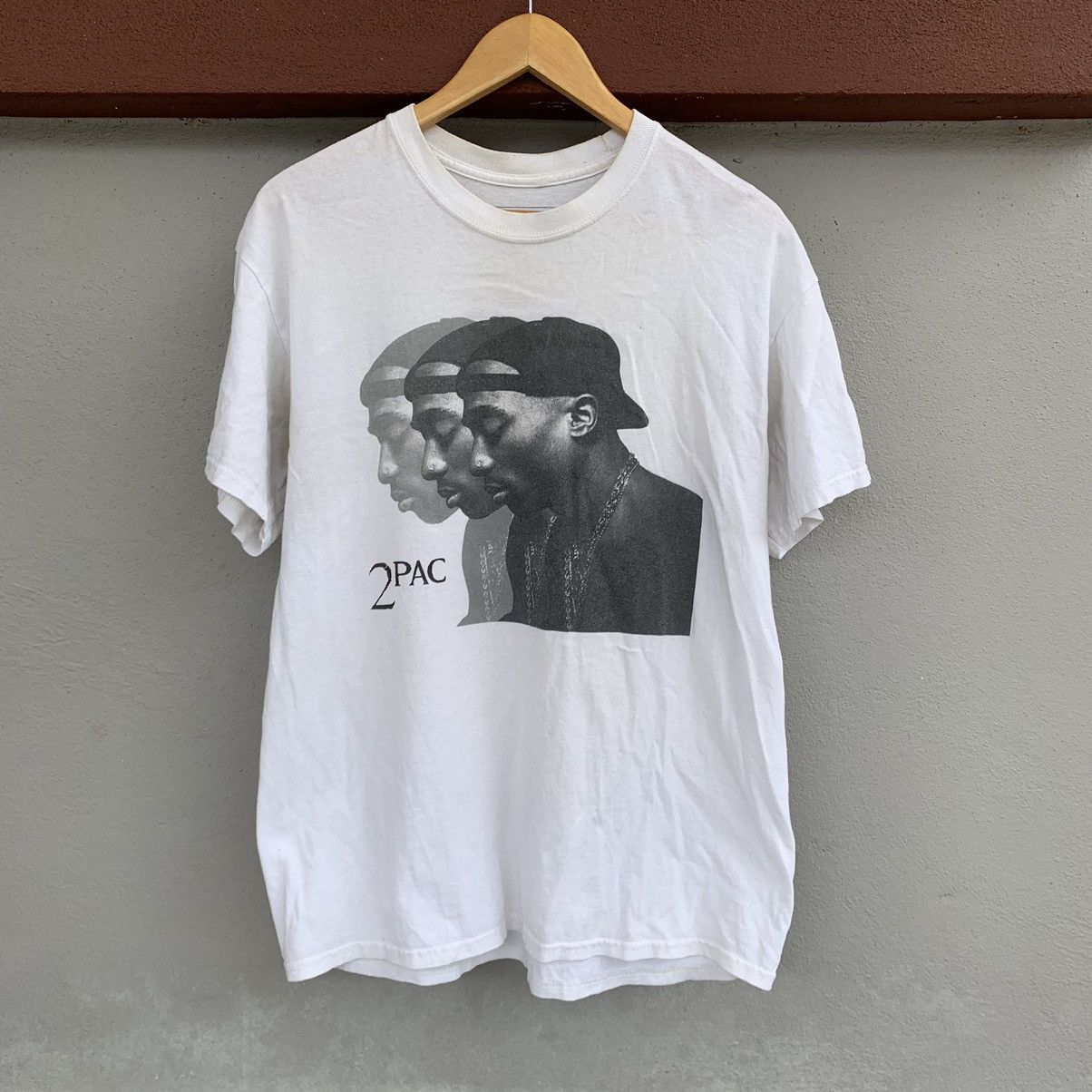Band Tees Tupac Y2K 2Pac Streetwear Rap Tee Size US L / EU 52-54 / 3 - 1 Thumbnail