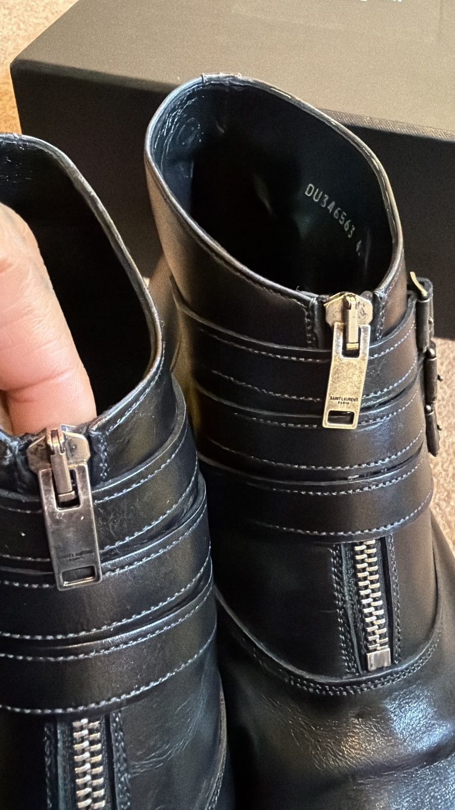 Saint Laurent Paris Saint Launrent duckies Size US 11 / EU 44 - 3 Thumbnail
