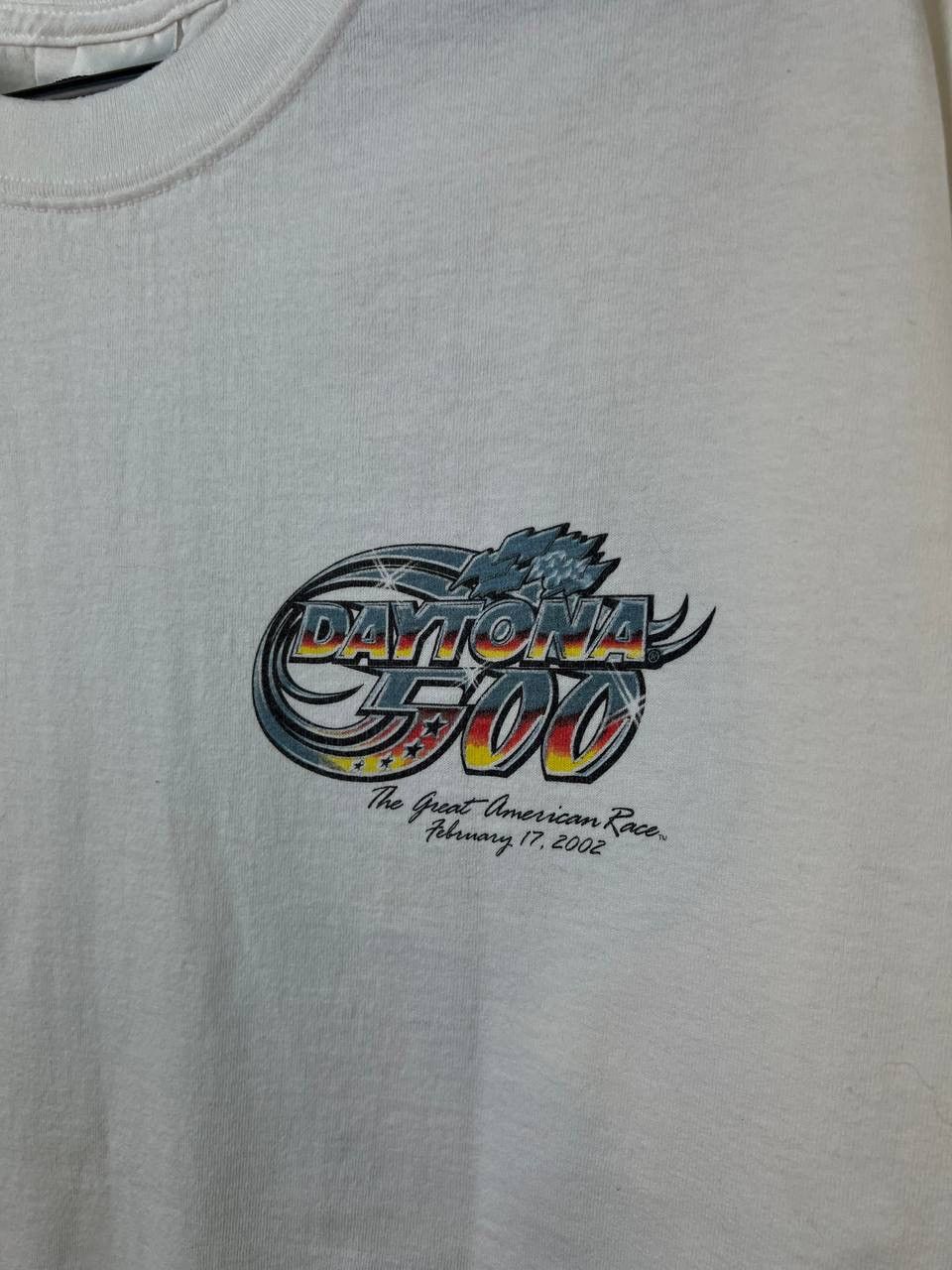 NASCAR NASCAR 2002 Daytona 500 racing vintage t-shirts size L Size US L / EU 52-54 / 3 - 5 Thumbnail