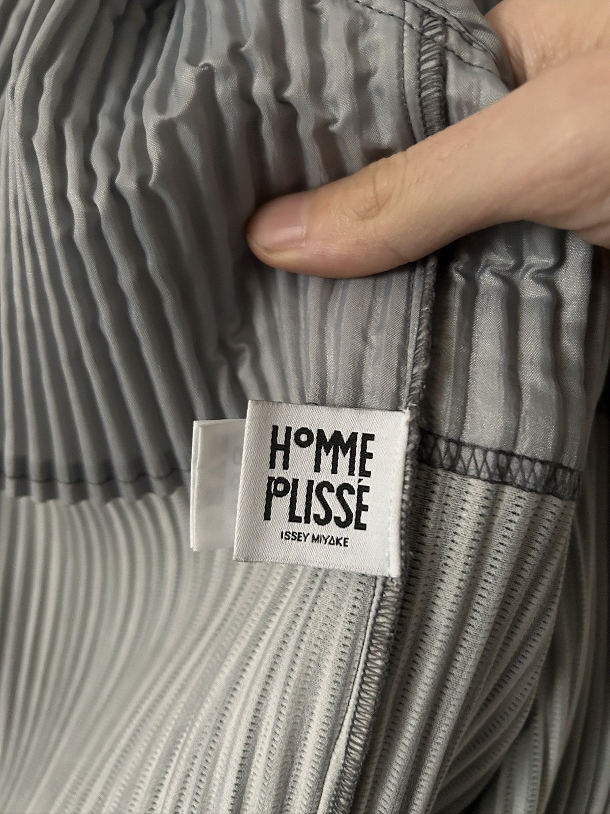 Homme Plisse Issey Miyake Striped Blazer Pleats Please 1/1 Size 48R - 3 Thumbnail