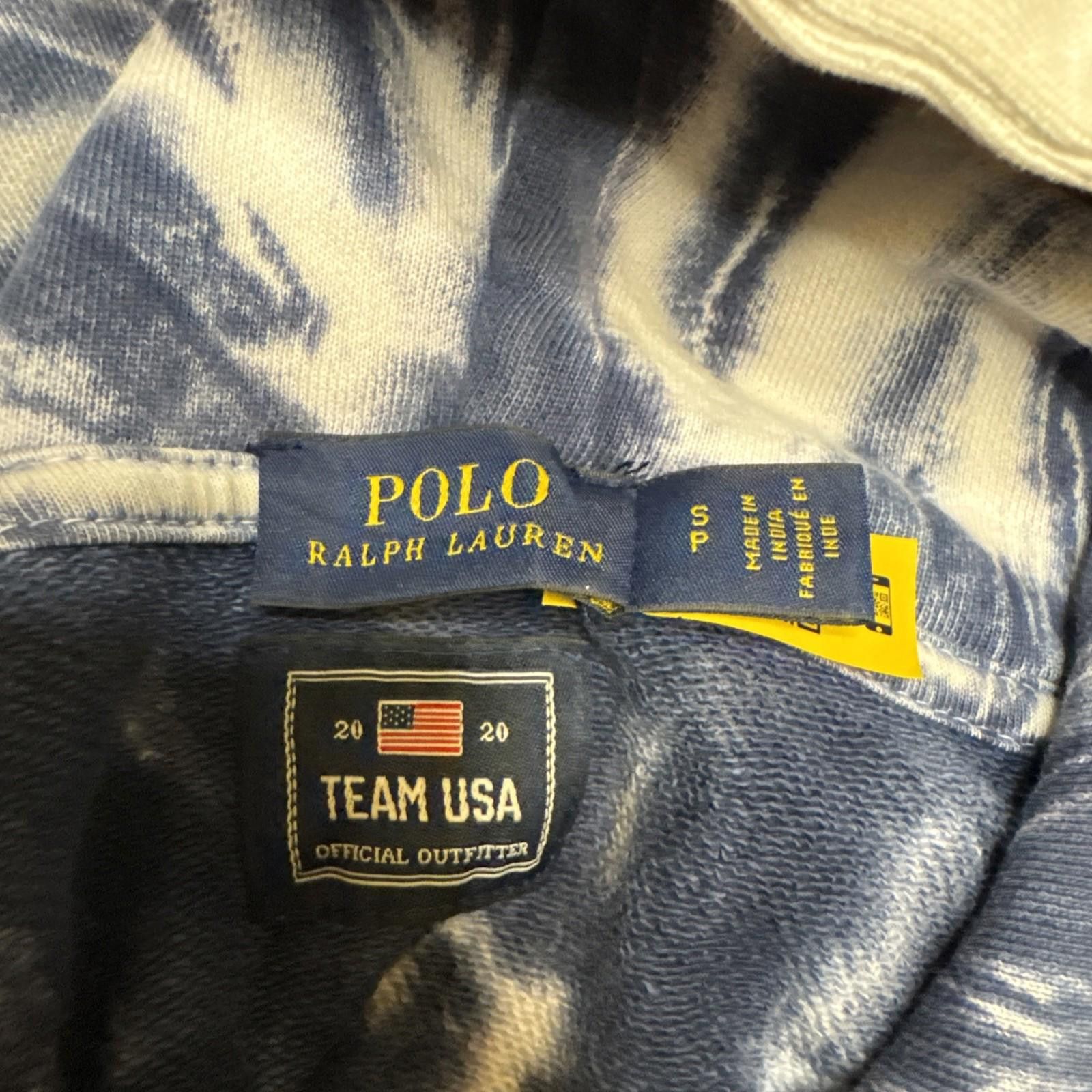 Polo Ralph Lauren Polo Ralph Lauren Team USA 2020 Tie Dye Hoodie Mens Small SP Size US S / EU 44-46 / 1 - 6 Thumbnail