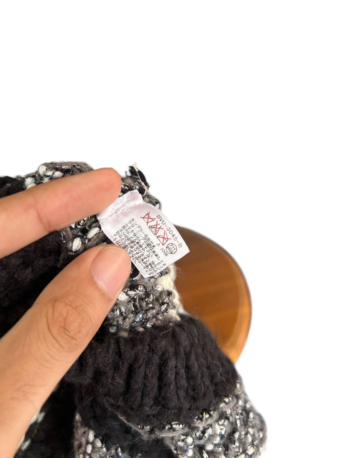 Japanese Brand Crochet Knitted Japanese Brand Juze Beanie Hats Size ONE SIZE - 6 Thumbnail
